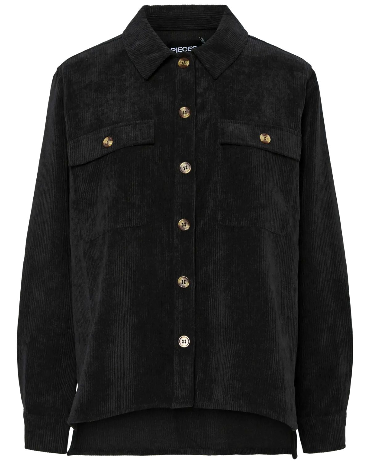 pieces Langarmhemd trendiges casual Cordhemd günstig online kaufen