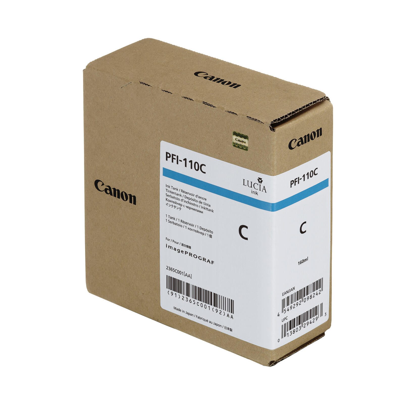 Canon Canon PFI-110C Druckerpatrone cyan Tintenpatrone