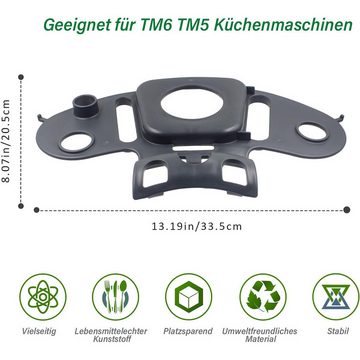 yozhiqu Küchenorganizer-Set Aufbewahrungsregal für Thermomix TM6-Zubehör, Multifunktionsständer, Wird zum Platzieren von TM6-Zubehör wie Deckel/Spatel/Schneebesen