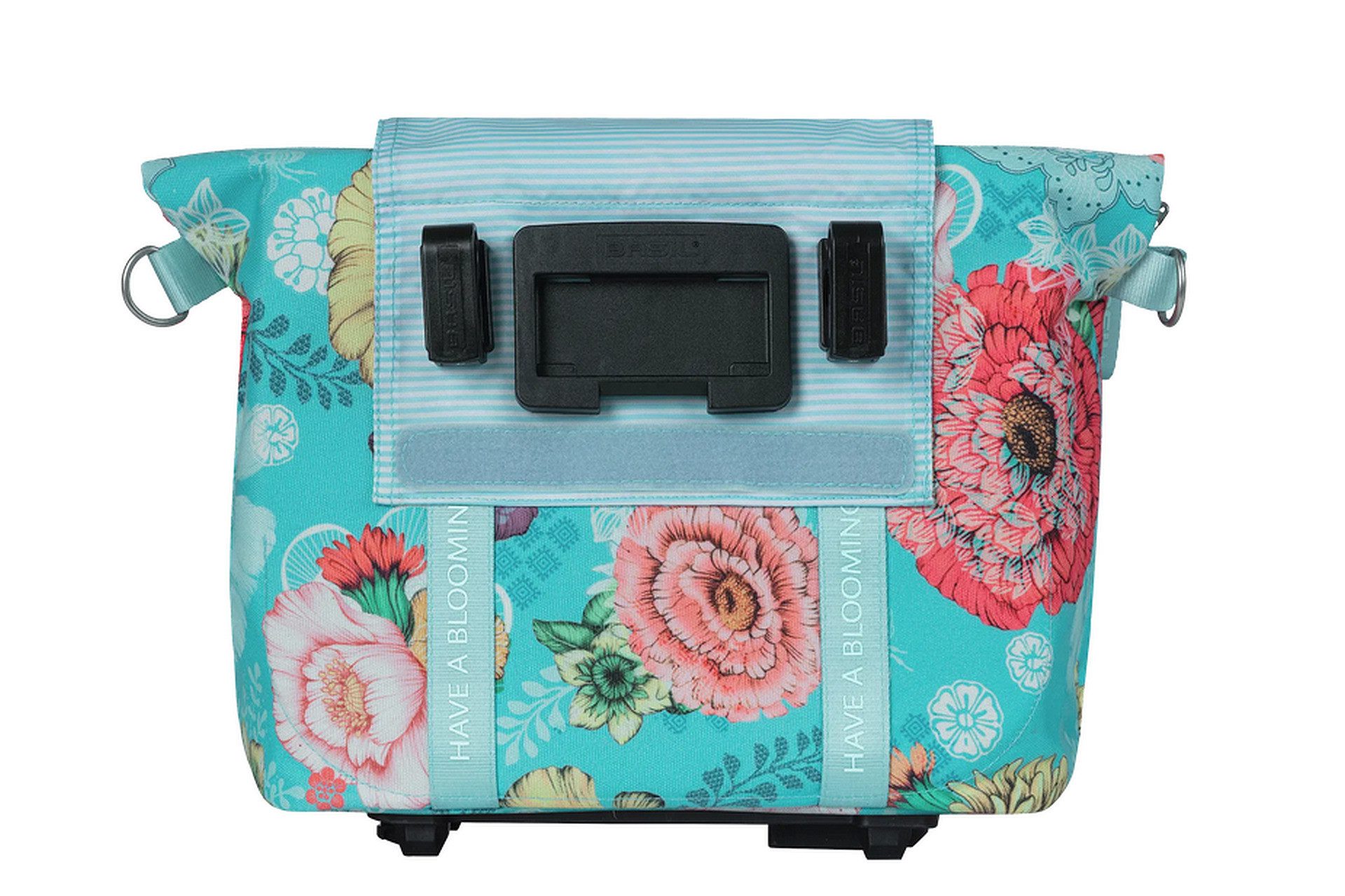 Basil Gepäckträgertasche, Fahrradhandtasche "Bloom Field MIK KF Haken"