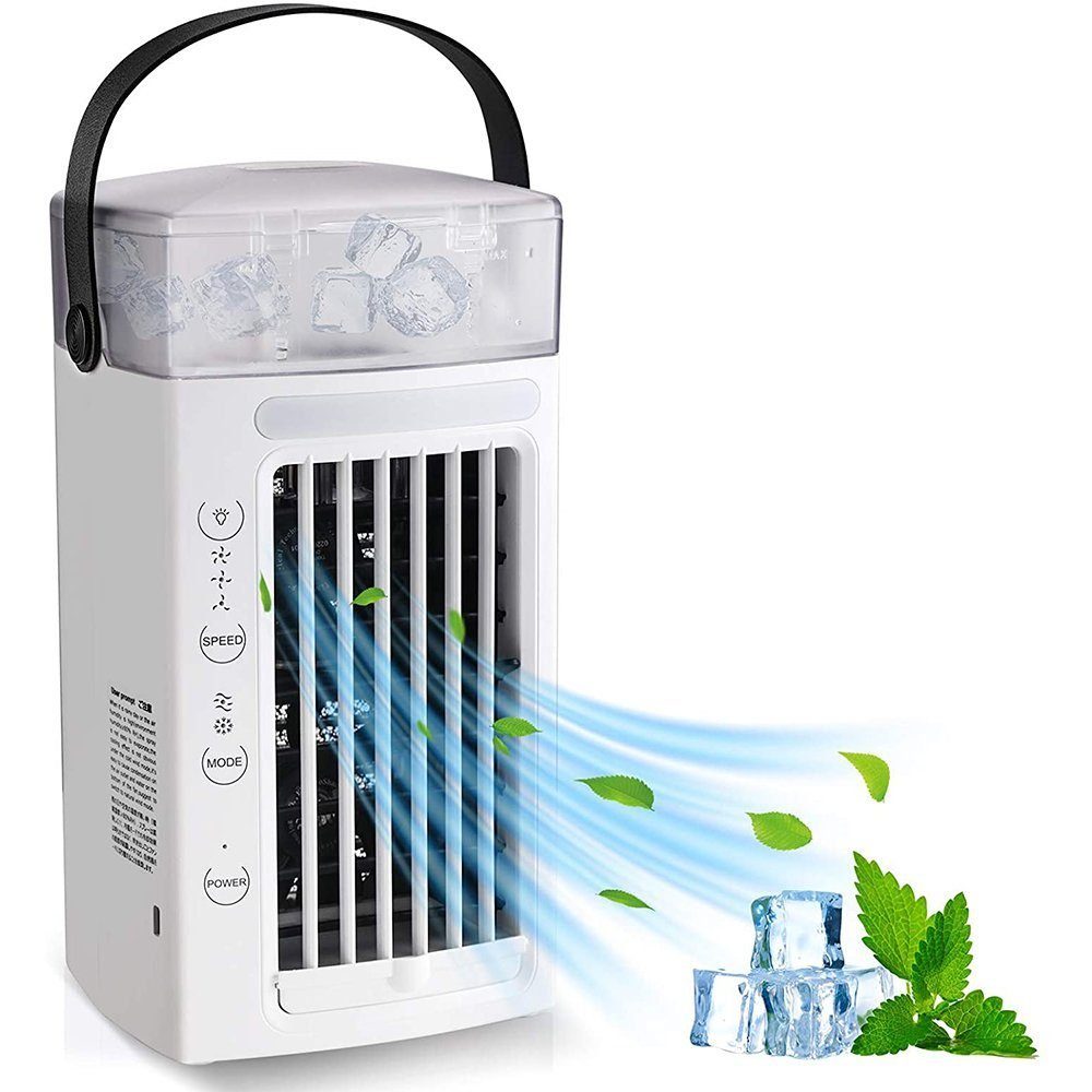 TUABUR Windmaschine Mini Tertiärluftkühler Luftkühler, USB