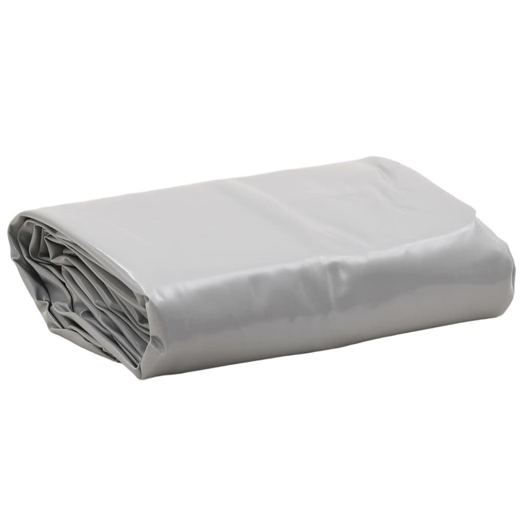 vidaXL Schutzplane Abdeckplane Grau 1x2,5 m günstig online kaufen