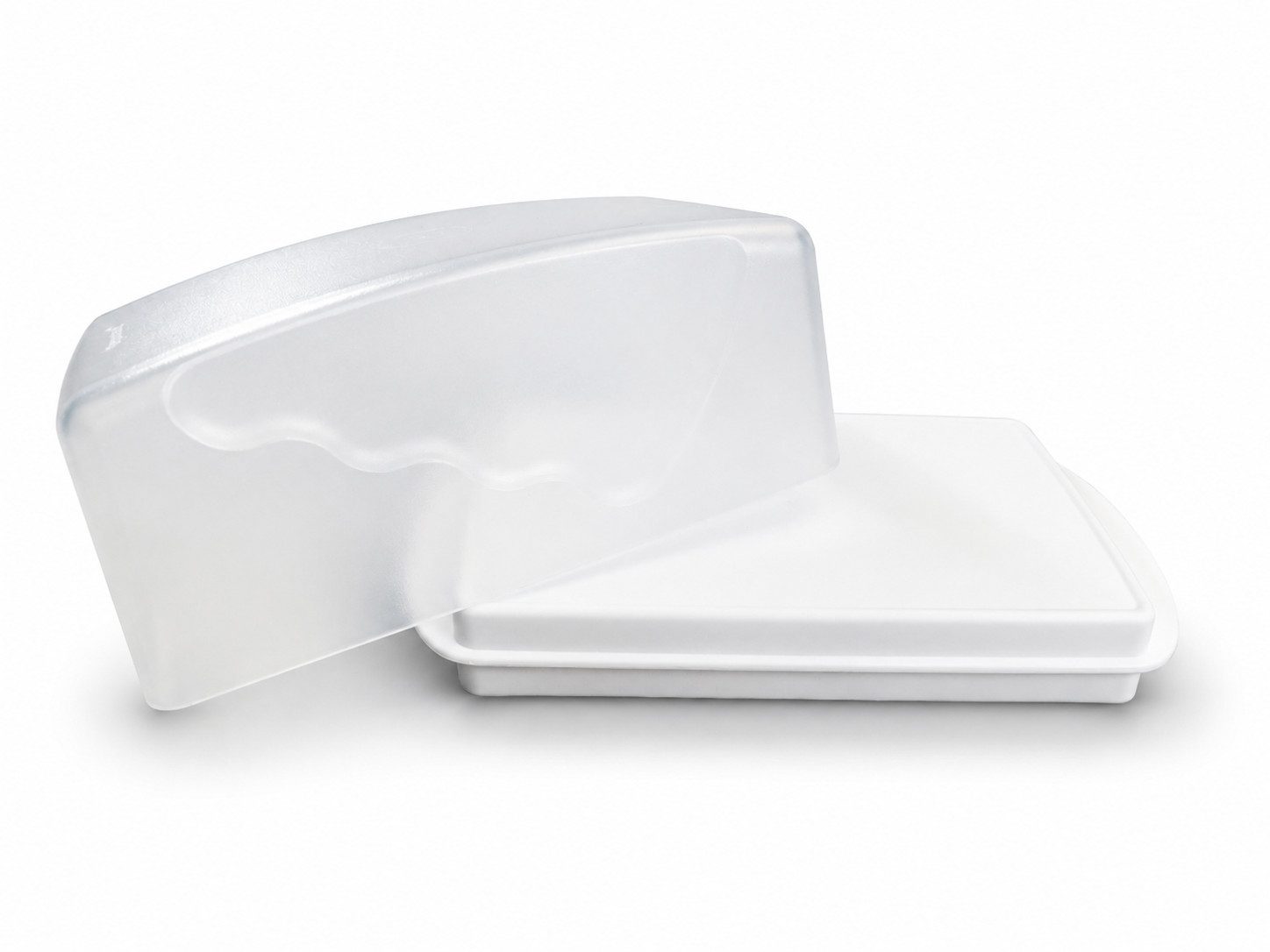 TUPPERWARE Butterdose Junge Welle Butterdose weiß Butter Dose