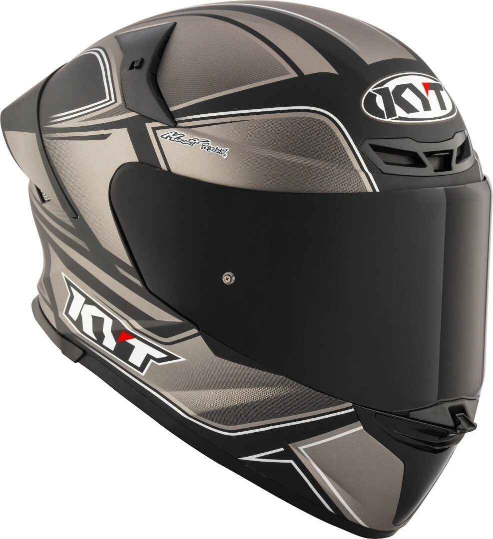 KYT Motorradhelm TT-Revo Tourist Helm, Pinlock, Ratschenverschluss, Spoiler, ECE 22.06