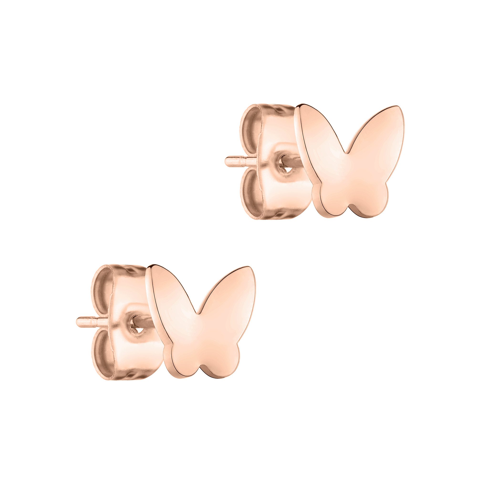 COOL TIME Paar Ohrstecker Schmuck Edelstahl Ohrringe The Cool Butterfly Schmetterling