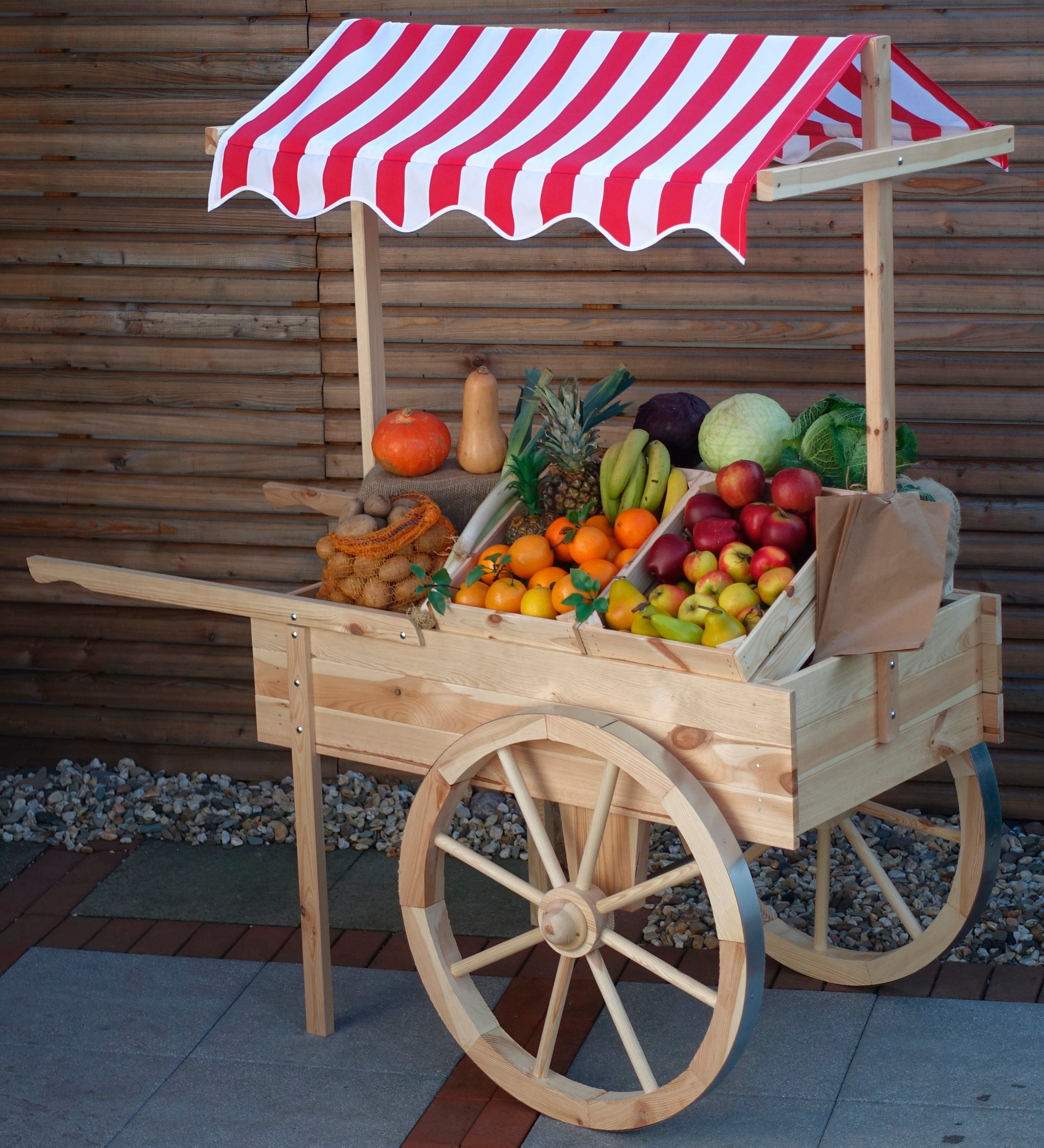 promadino Transportkarren Marktwagen, BxTxH: 173x82x184 cm