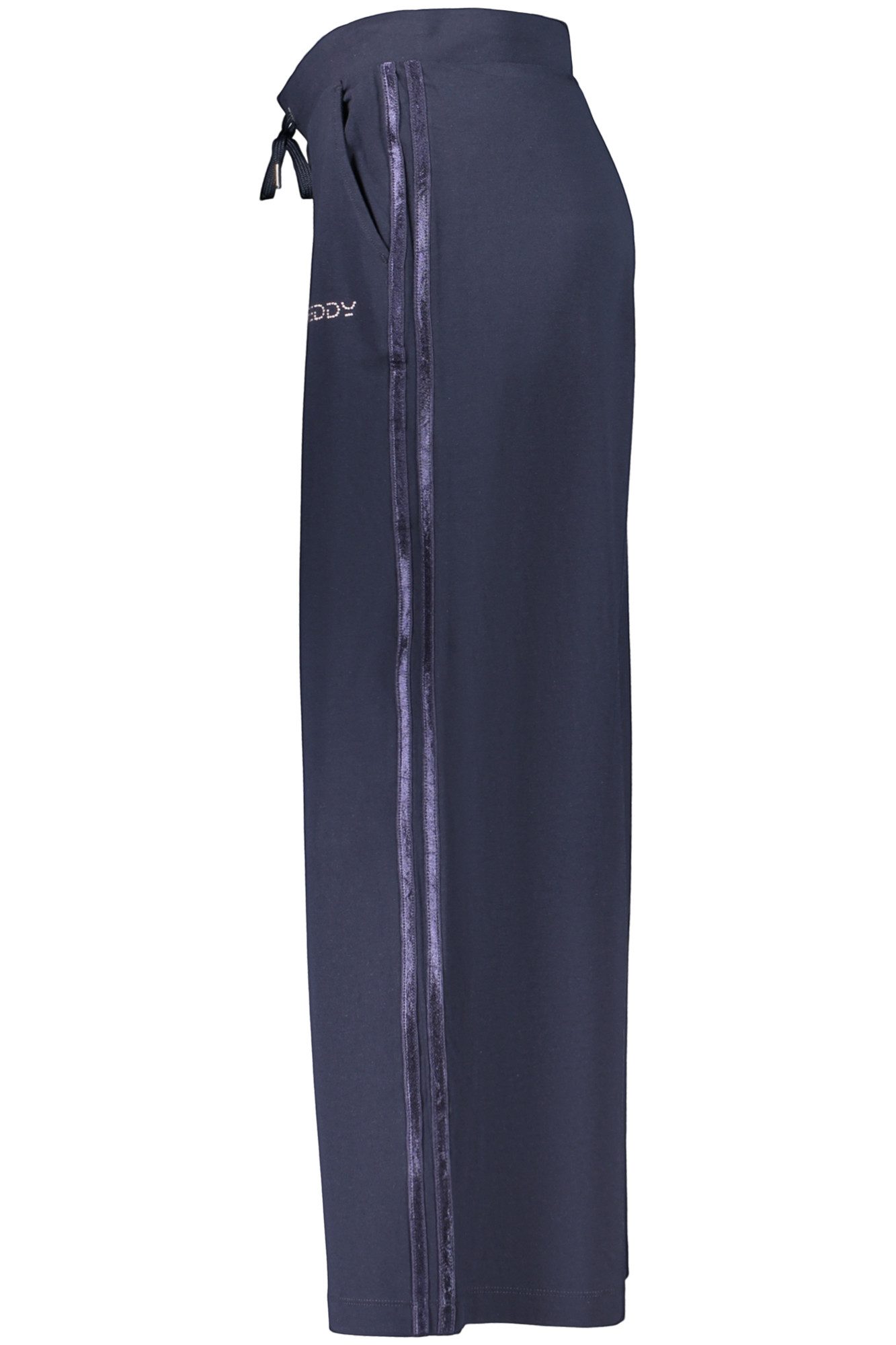 Freddy 5-Pocket-Hose Sportliche Damen-Caprihose in Blau mit Details und Taschen