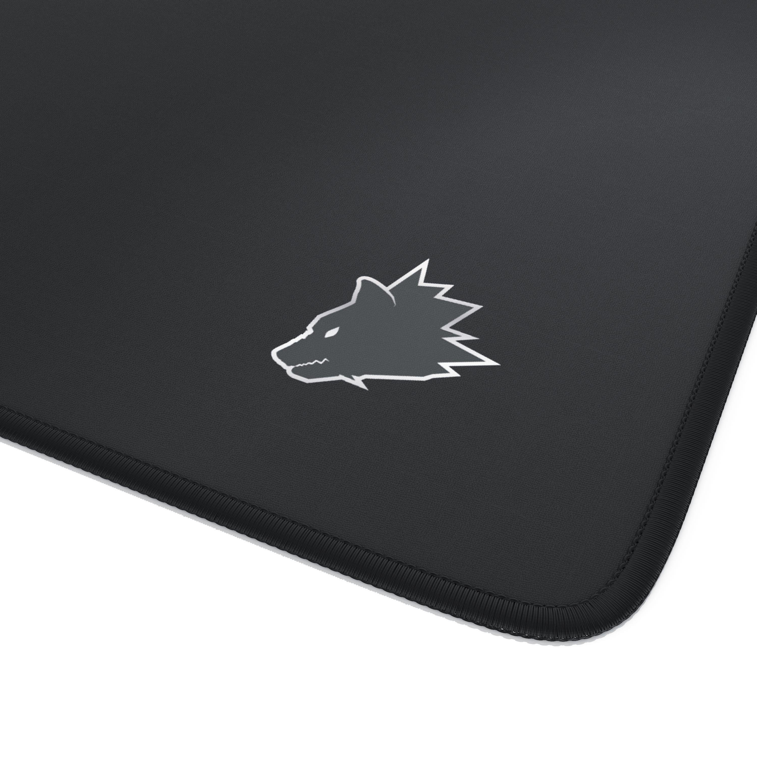 Titanwolf Gaming Mauspad Speed Mousepad 350 x 250 x 3 mm, Tischunterlage, strapazierfähig (1-St), rutschfest, abwaschbar, Geschwindigkeit & Präzision, Wolfsmoti – Bild 3 von 5