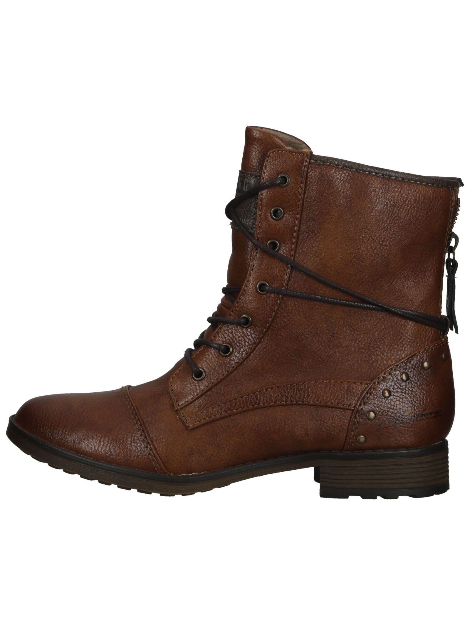 Mustang Shoes Mustang Shoes Stiefelette Lederimitat Schnürstiefelette