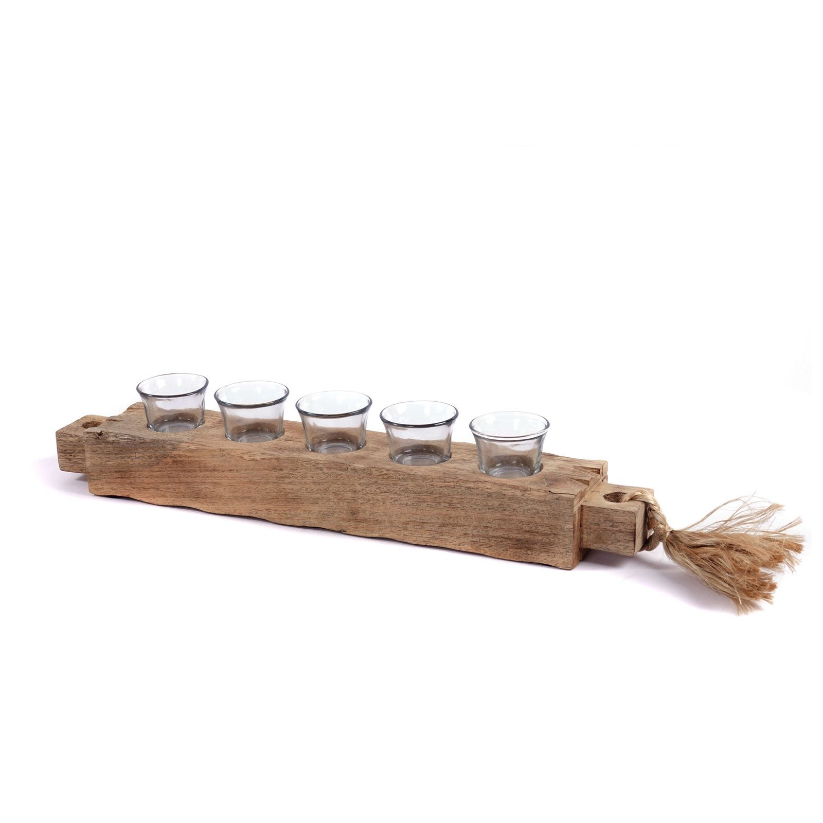 CREEDWOOD Подсвечник TEELICHT HALTER "BURNT II", Mangoholz, 54cm, Natur Торшеры