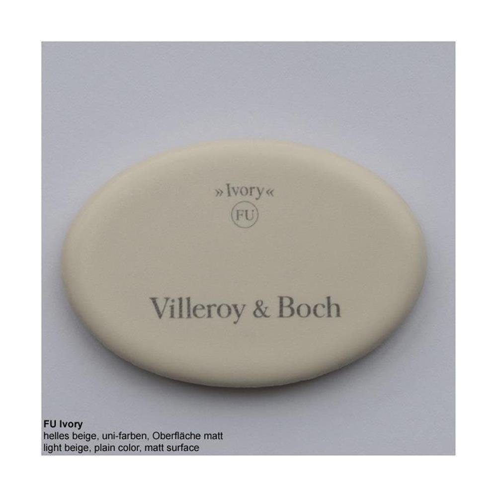 Villeroy & Boch Küchenspüle Villeroy rechts, Subway Ivory & Classicline cm 50 Einbauspüle FU 90/51 Becken Style Boch