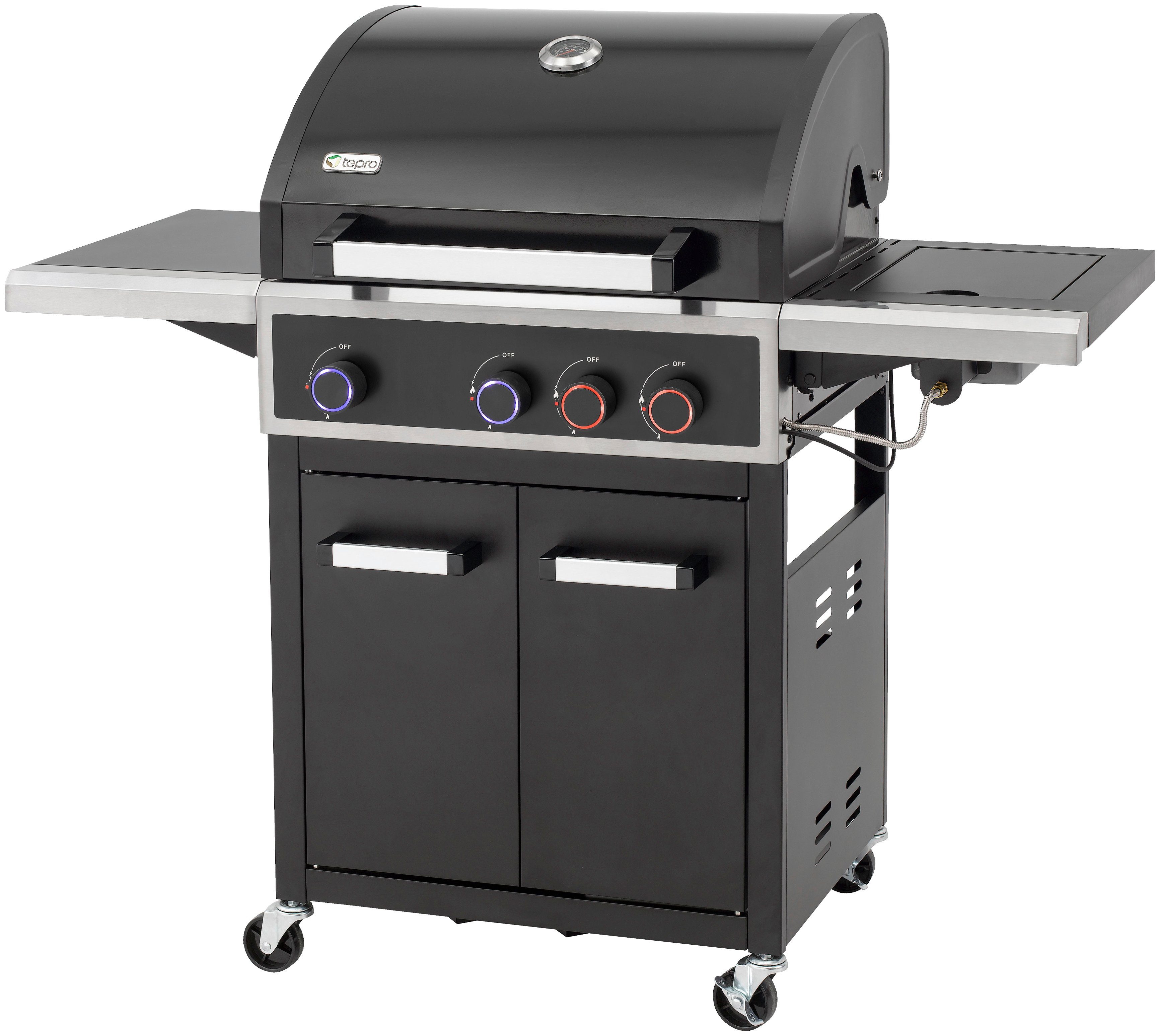 Tepro Gasgrill Seattle 3 PLUS, BxTxH: 128x63x114 cm