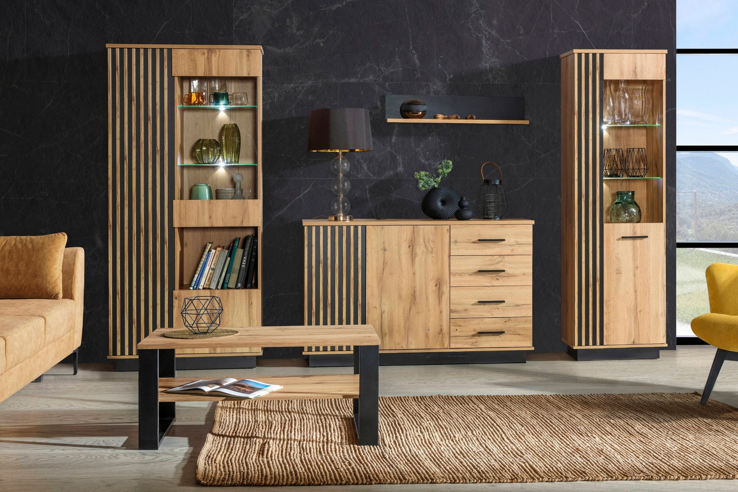 Deine Möbel 24 Hängeregal LAMI 12 Wandregal, LAMI - Kollektion, Set 1-tlg., ideal für Kinderzimmer Jugendzimmer & Wohnzimmer