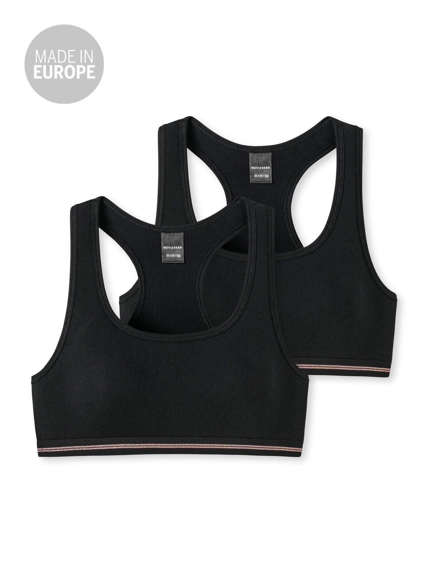 Schiesser Bustier Basic Kids (2-tlg) 0