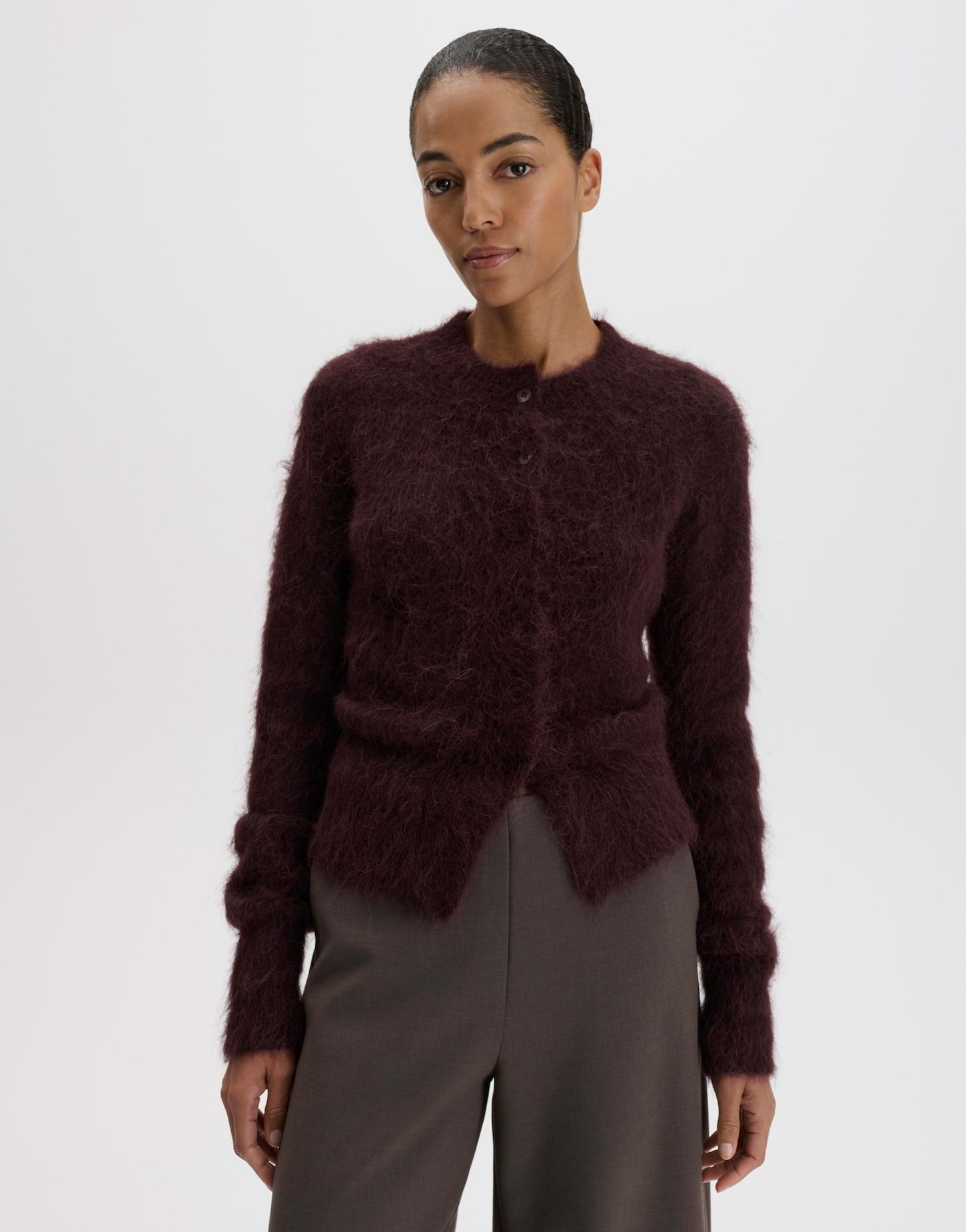 someday Cardigan Tulinda aus weichem Strick Strickbündchen für einen modernen, komfortablen Look