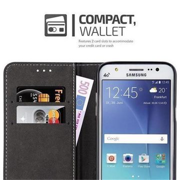 Cadorabo Handyhülle Samsung Galaxy J5 2015 Samsung Galaxy J5 2015, Klappbare Handy Schutzhülle - Hülle - mit Standfunktion und Kartenfach