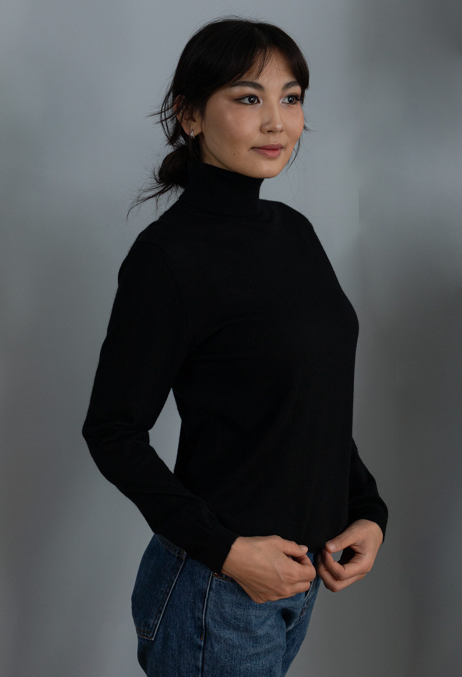 Ariun Kaschmirpullover Kaschmir Seidenmix