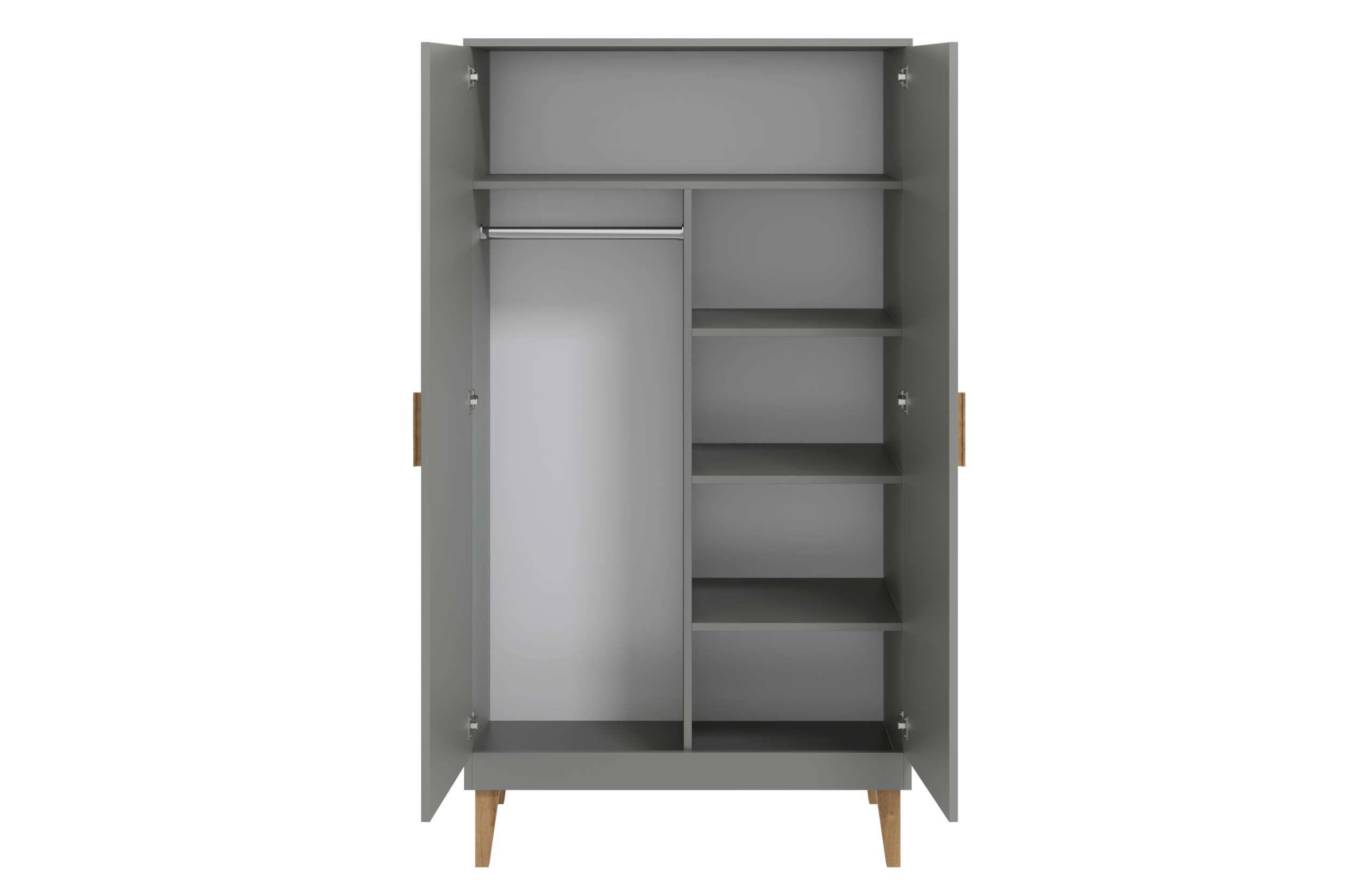 99rooms Kinderkleiderschrank Marvel (Standschrank, Kinderschrank) 2-türig, mit viel Stauraum, aus Holzwerkstoff, mit Soft-Close