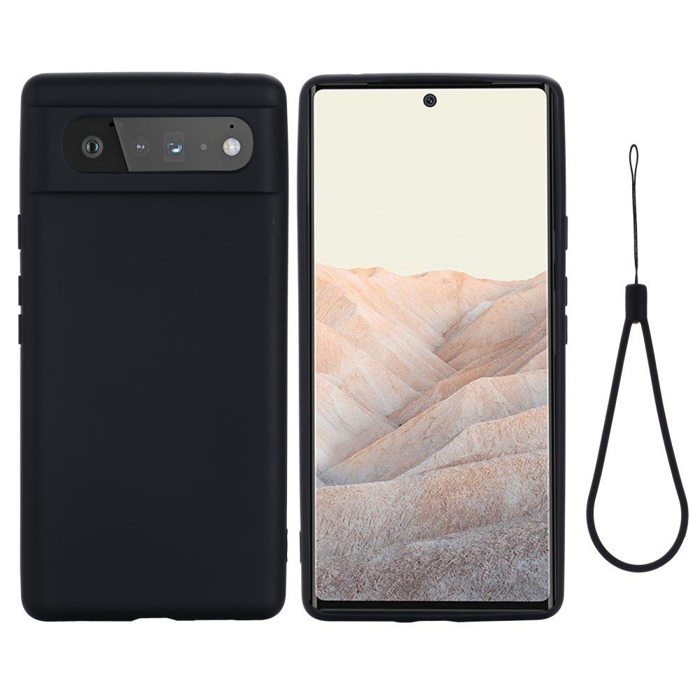 CoverKingz Handyhülle Hülle für Google Pixel 6 Handyhülle Silikon Case Cover Bumper Matt 16,26 cm (6,4 Zoll)