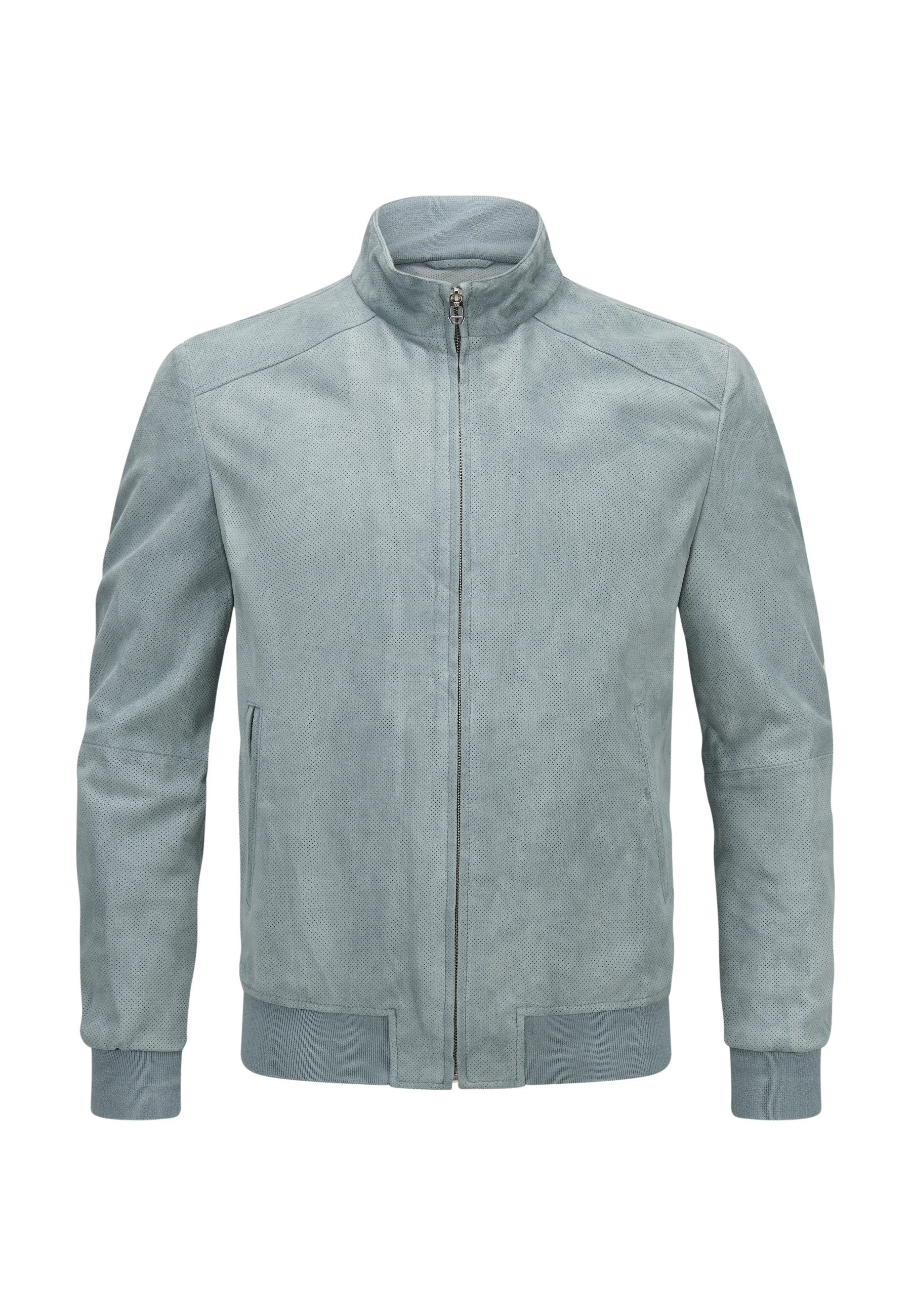 Lederjacke MSToledo Herren Bikerjacke Jacke Leder klassisch