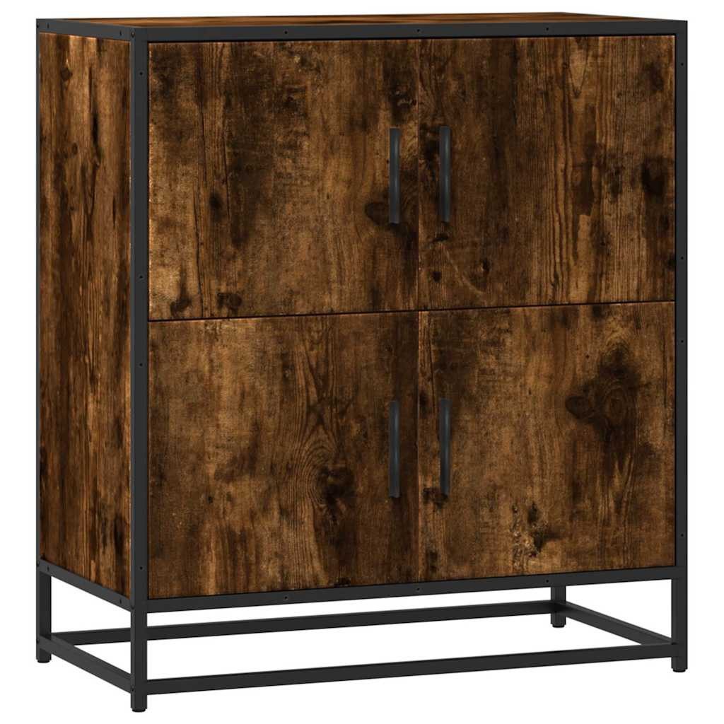 vidaXL Sideboard Sideboard Räuchereiche 68x35x76 cm günstig online kaufen