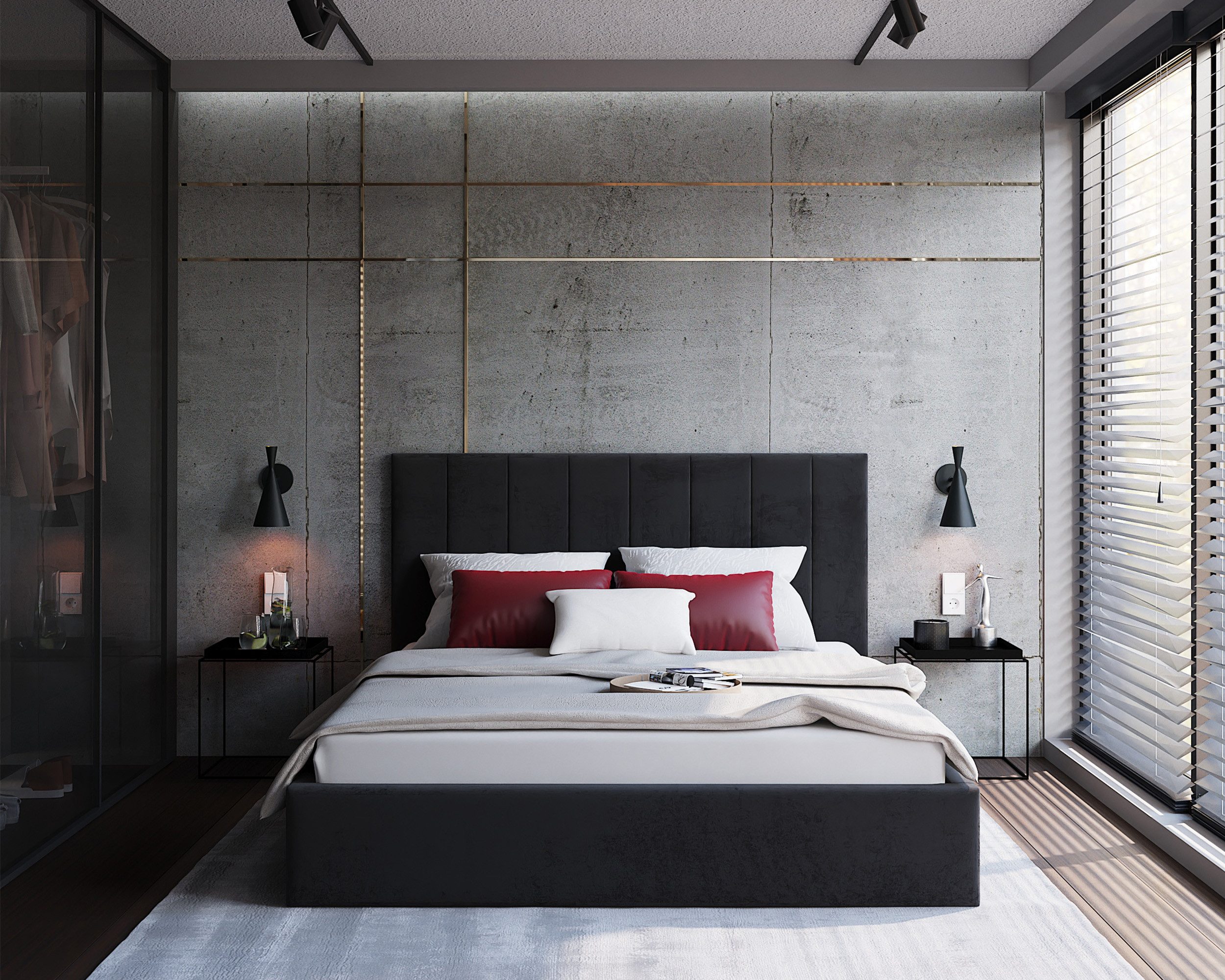 thematys Polsterbett 120x200–180x200 cm – Samt Velours Bett mit Bettkasten & Lattenrost (Optional mit 23 cm Taschenfederkern-Matratze H2, hydraulisches Stauraumbett)