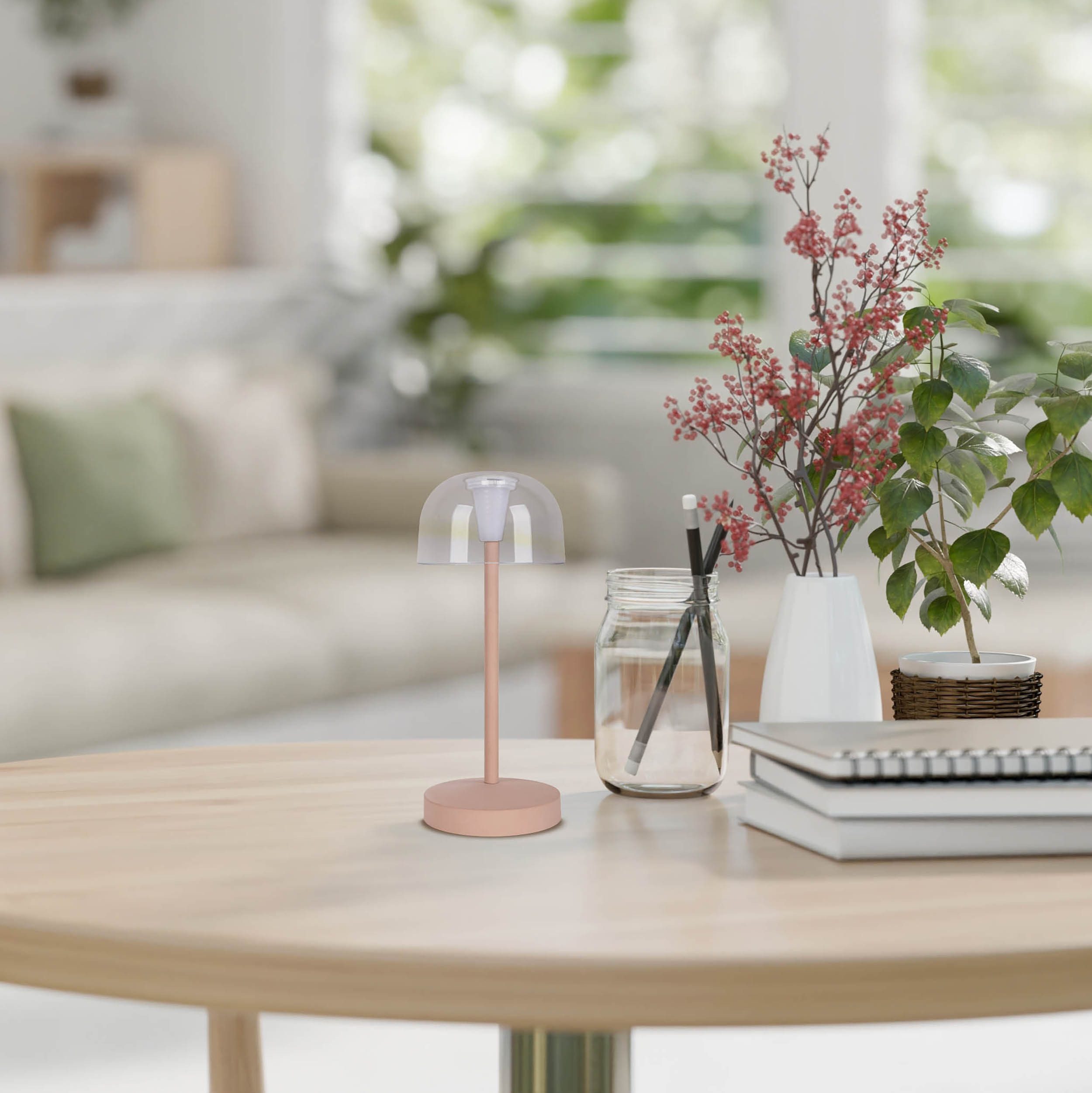 näve LED Tischleuchte Gomba 18,5 cm, günstig online kaufen