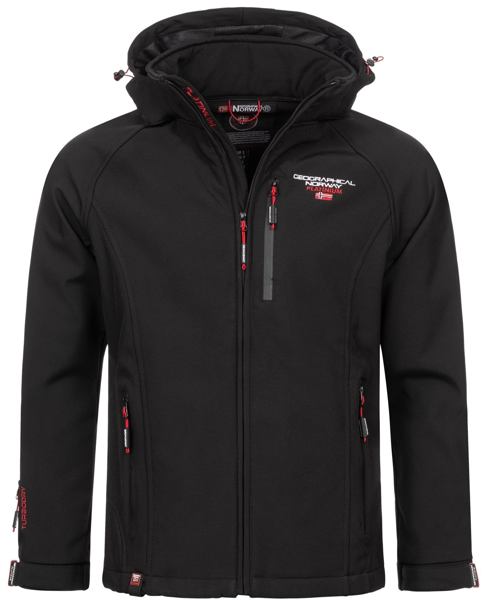 Geographical Norway Softshelljacke Herren Übergangsjacke Frühlingsjacke Softshell Jacke Regen Outdoor