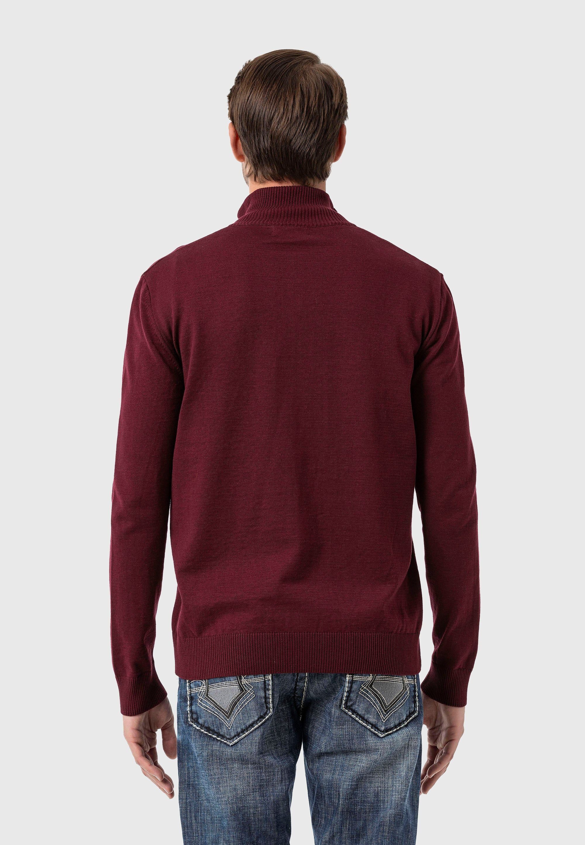 Cipo & Baxx Cardigan Pullover (1-tlg) im sportlichen Look günstig online kaufen