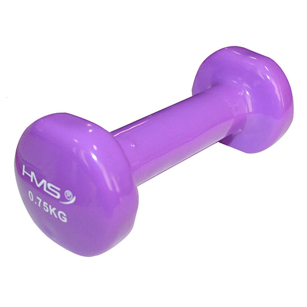 HMS Kurzhantel Vinylhantel Gymnastikhantel, (Spar-Set, 0, 75 kg griffig), Vinylbeschichtung, ergonomisch, Gusseisenkern
