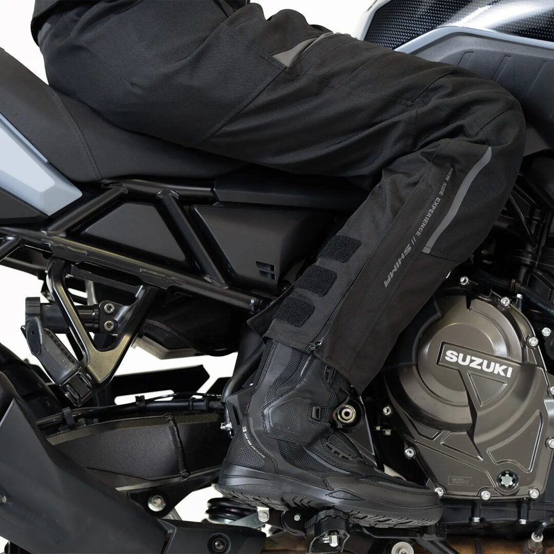 SHIMA Motorradhose Rush 2.0 wasserdichte Damen Motorrad Textilhose Knieprotektoren enthalten,wasserdicht
