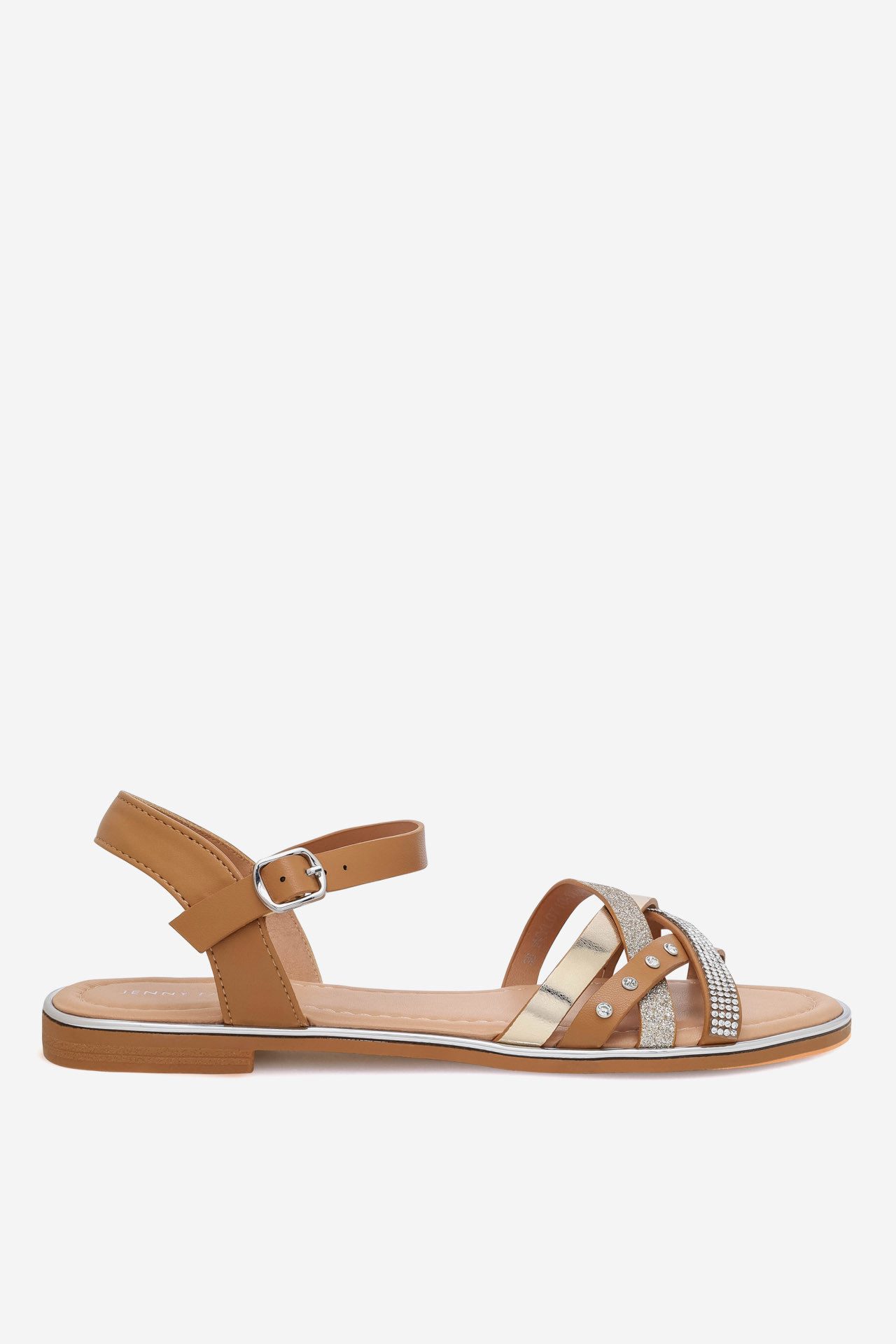Jenny Fairy Damen Sandale 39 braun 5905588638513 Sandale