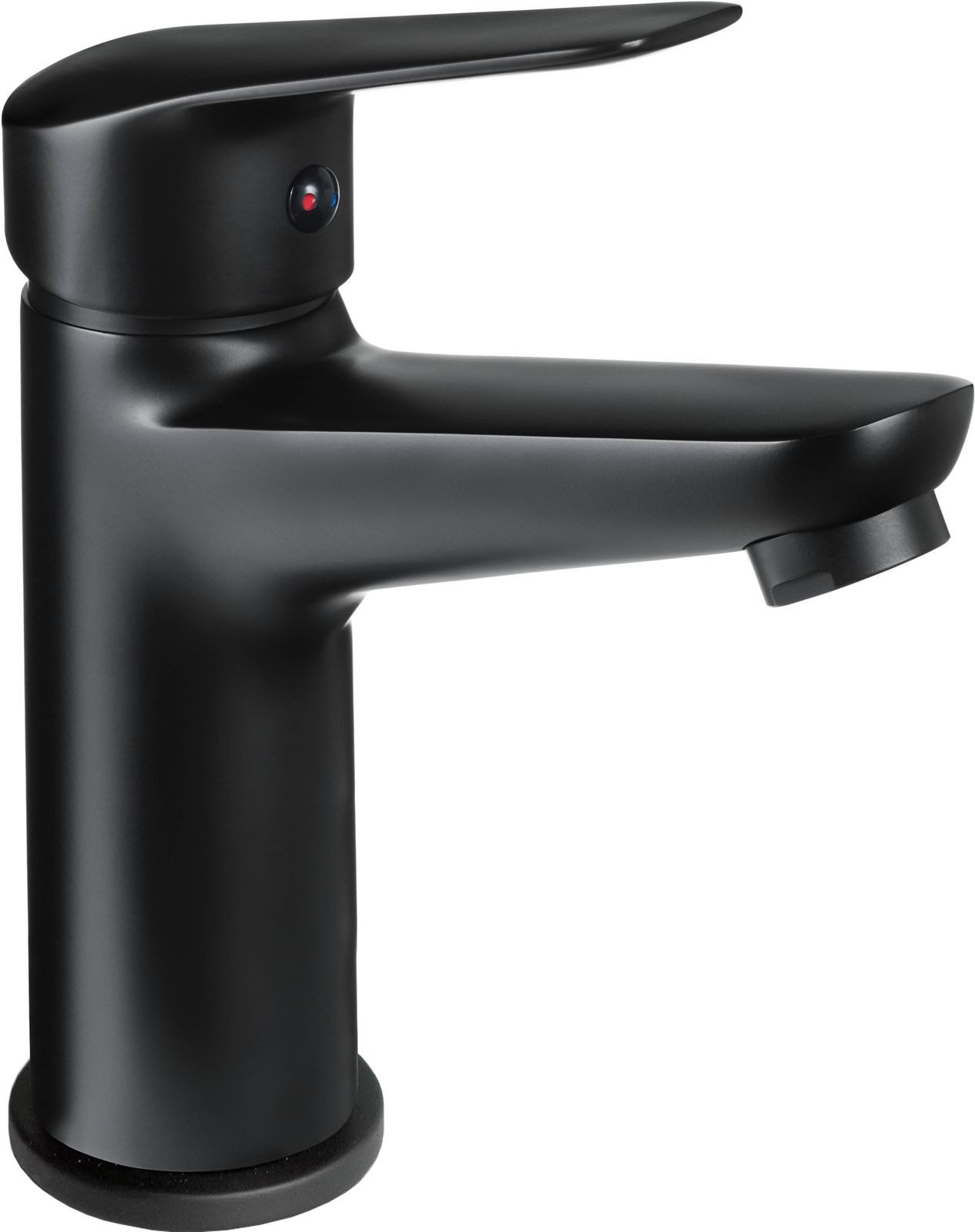 Deante Waschtischarmatur Schwarze Waschbeckenarmatur ''BORO ''