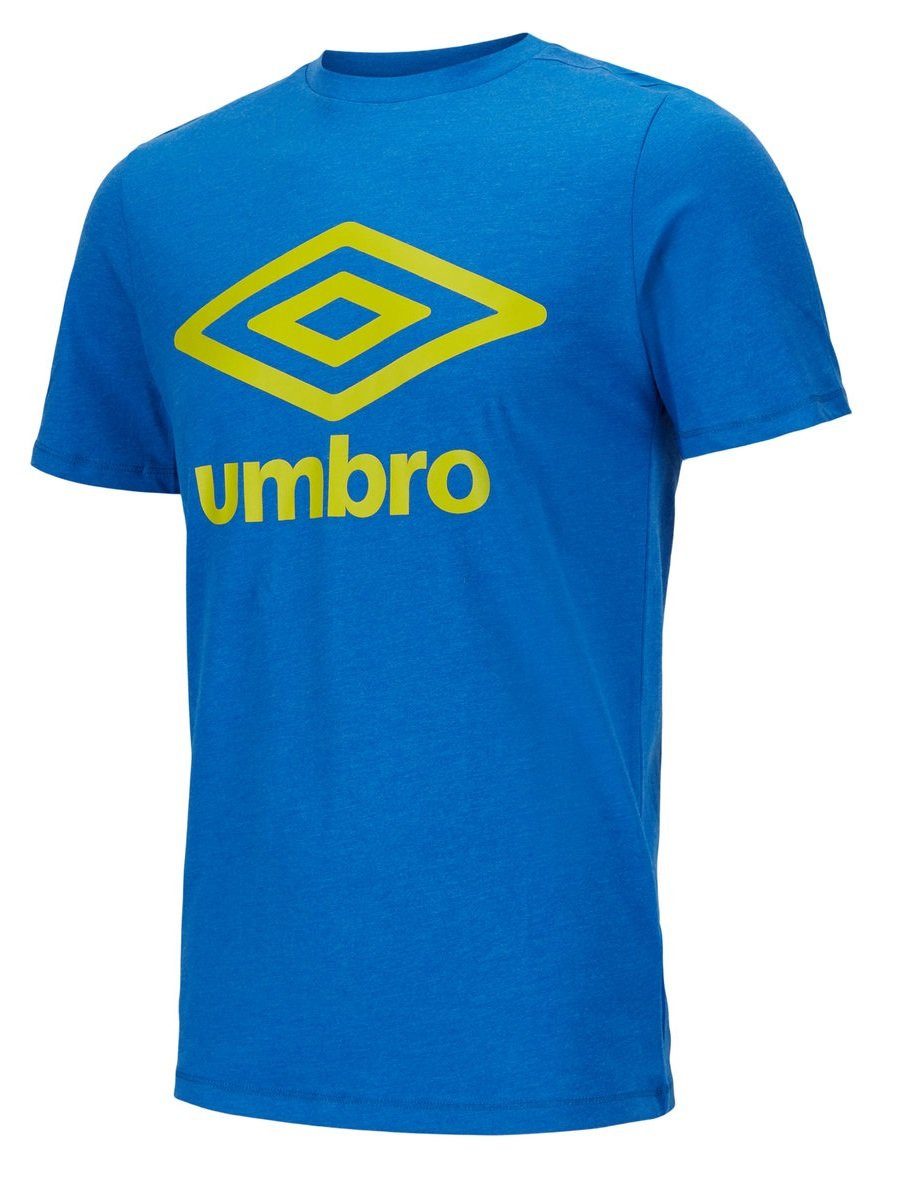 Umbro T-Shirt Big Logo royalblau/gelb Herren