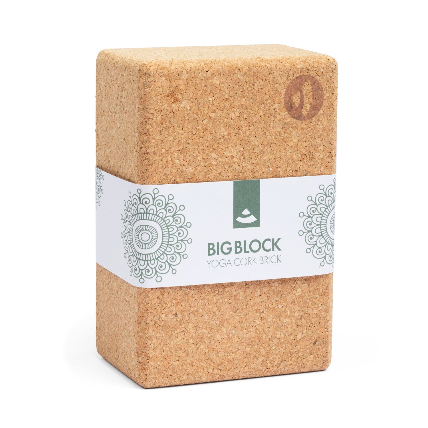 bodhi Yogablock Yoga Kork Brick XXL, BIG BLOCK 1 Stück