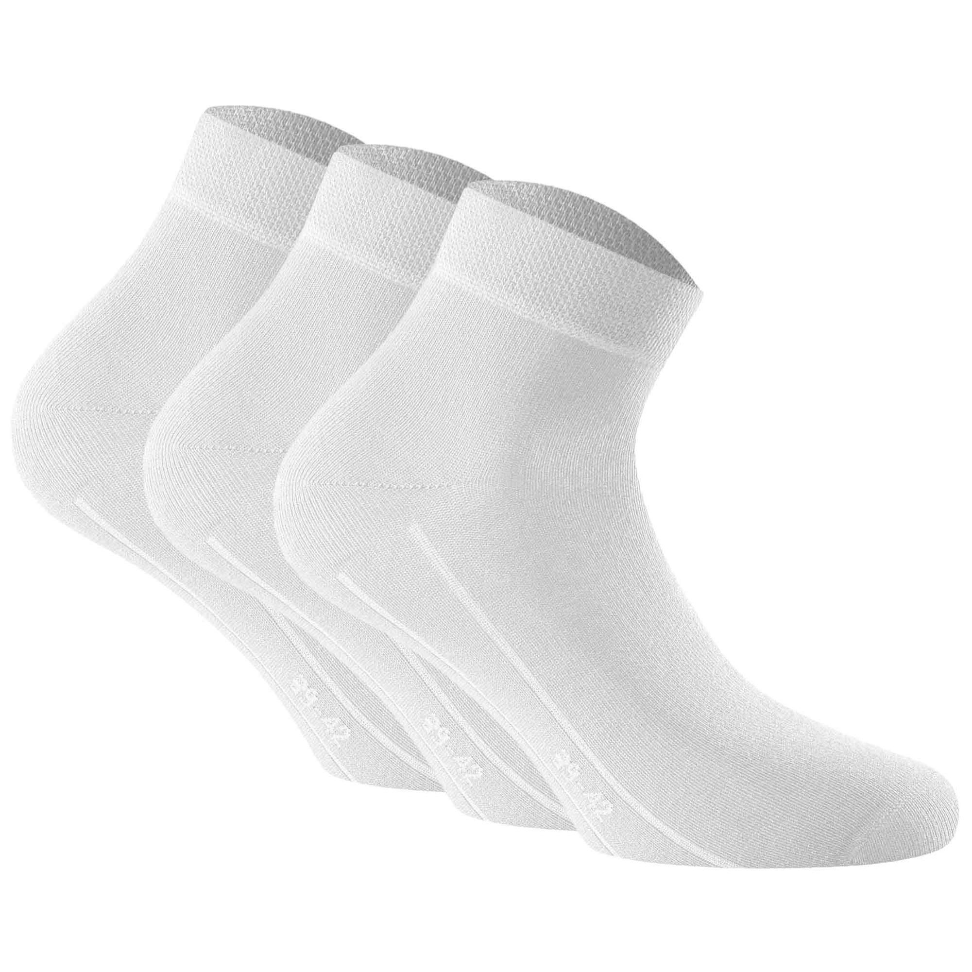 Rohner Socks Sneakersocken Unisex Socken 3er Pack Baumwolle (Packung, 3er Pack)