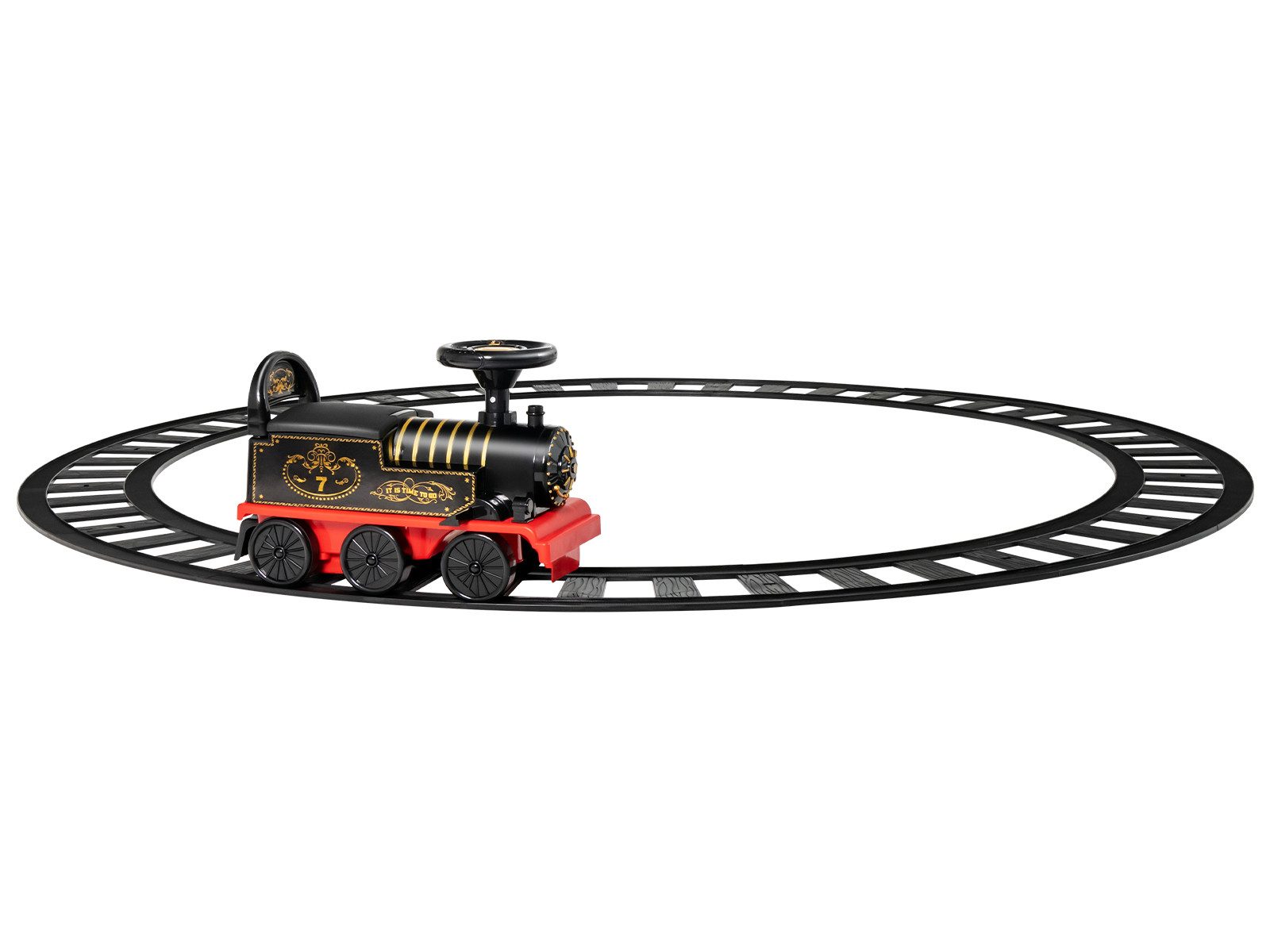 COSTWAY Spielzeug-Eisenbahn 6V Kinder Modelleisenbahn günstig online kaufen