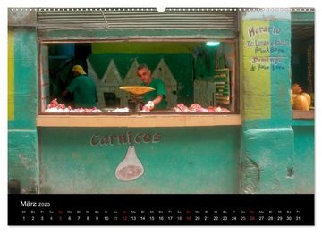 CALVENDO Wandkalender Kuba Inspirationen (Premium, hochwertiger DIN A2 Wandkalender 2023, Kunstdruck in Hochglanz)