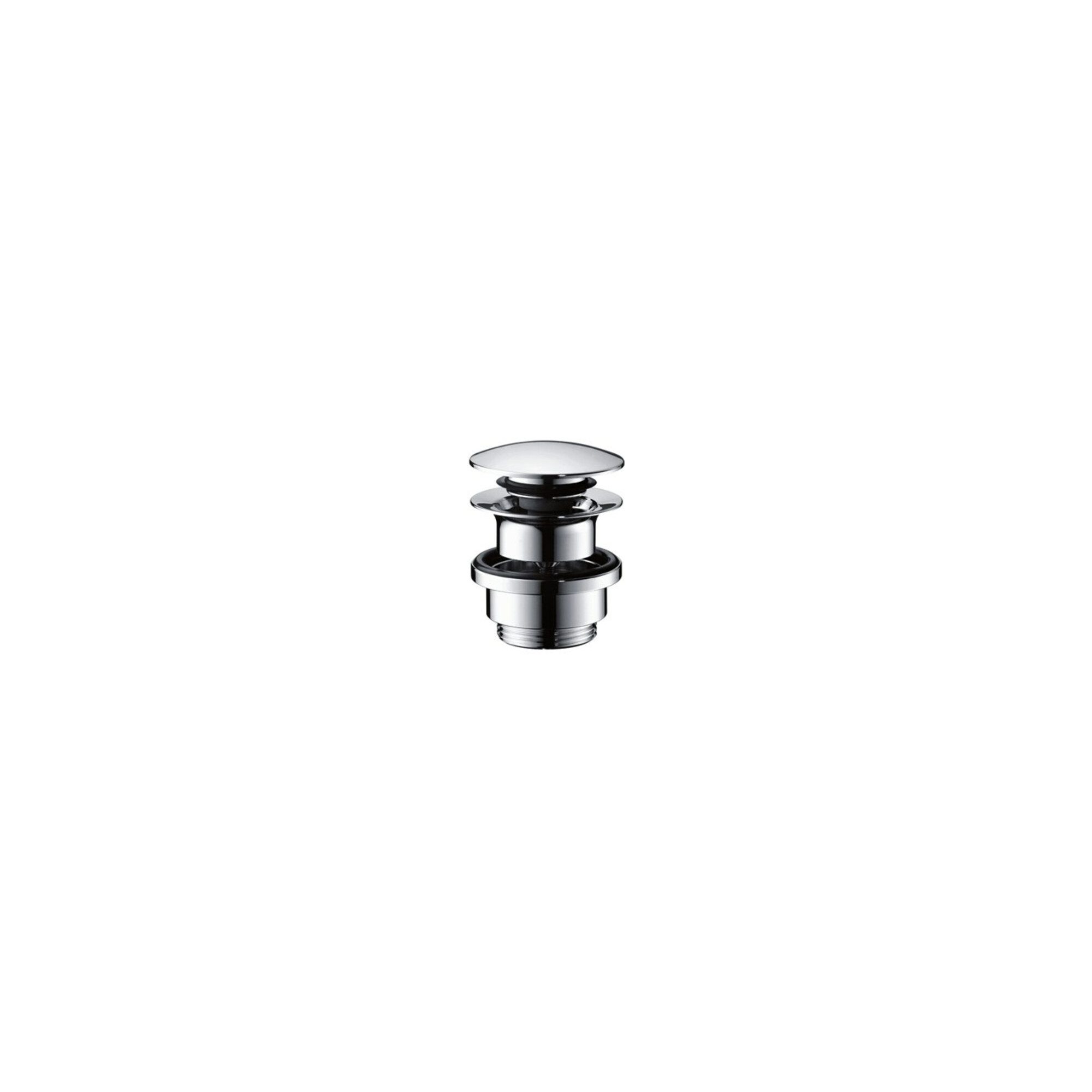 hansgrohe Badarmatur hansgrohe Ablaufgarnitur Push-op, f WT- und Bidetmischer, chrom