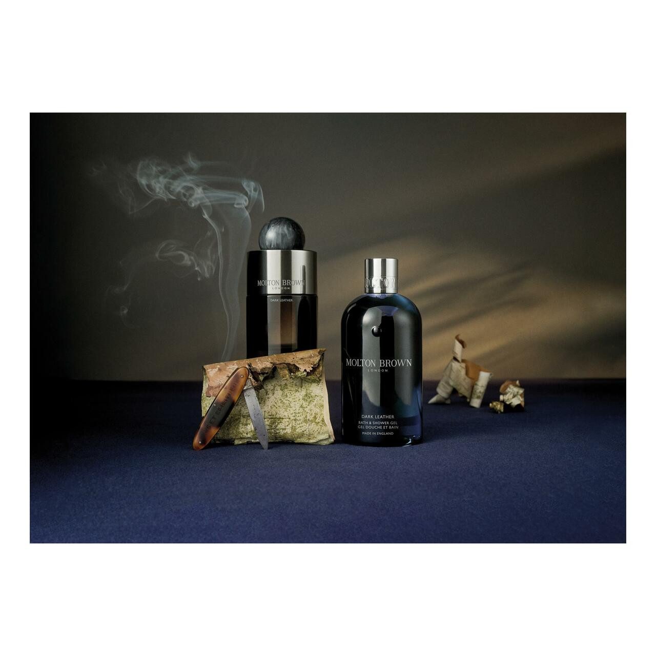 MOLTON BROWN Duschgel Dark Leather Bath & Shower Gel, für Alle Hauttypen
