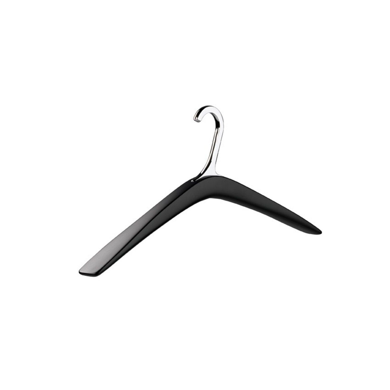 pieperconcept Kleiderbügel Garderobenbügel Polo schwarz matt