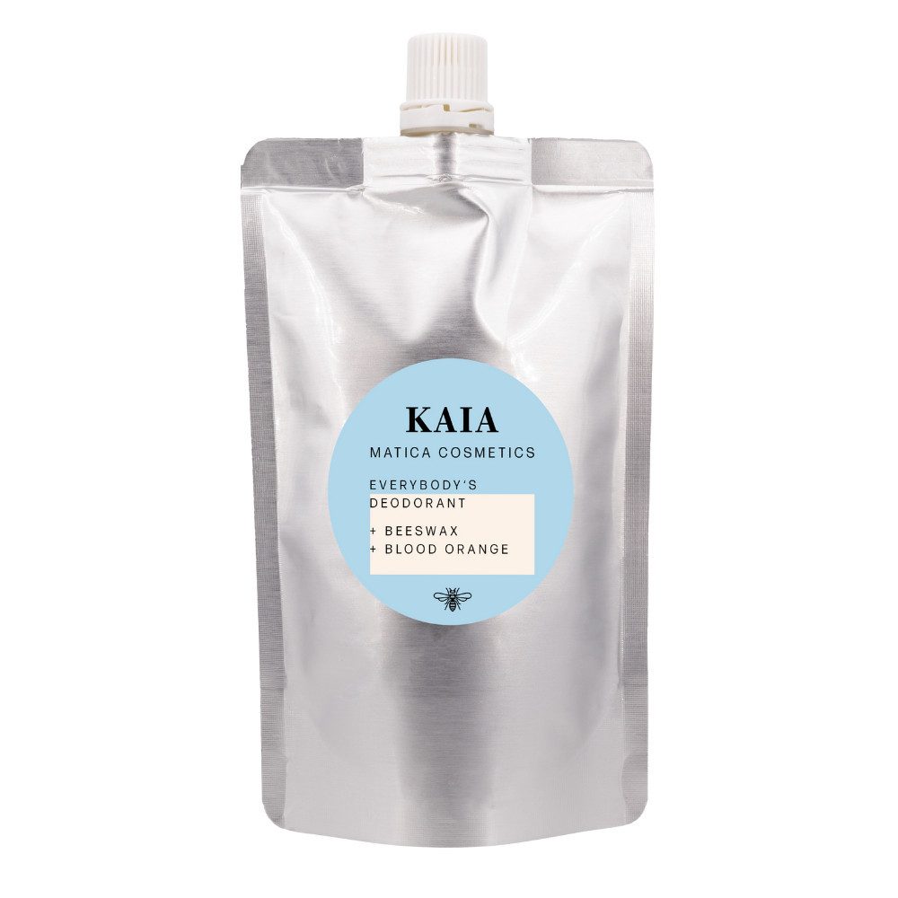 Matica Cosmetics Deo-Creme Kaia Deo Nachfüllpack – Natürliches Deodorant Blutorange, 1-tlg., Ohne Aluminiumsalze