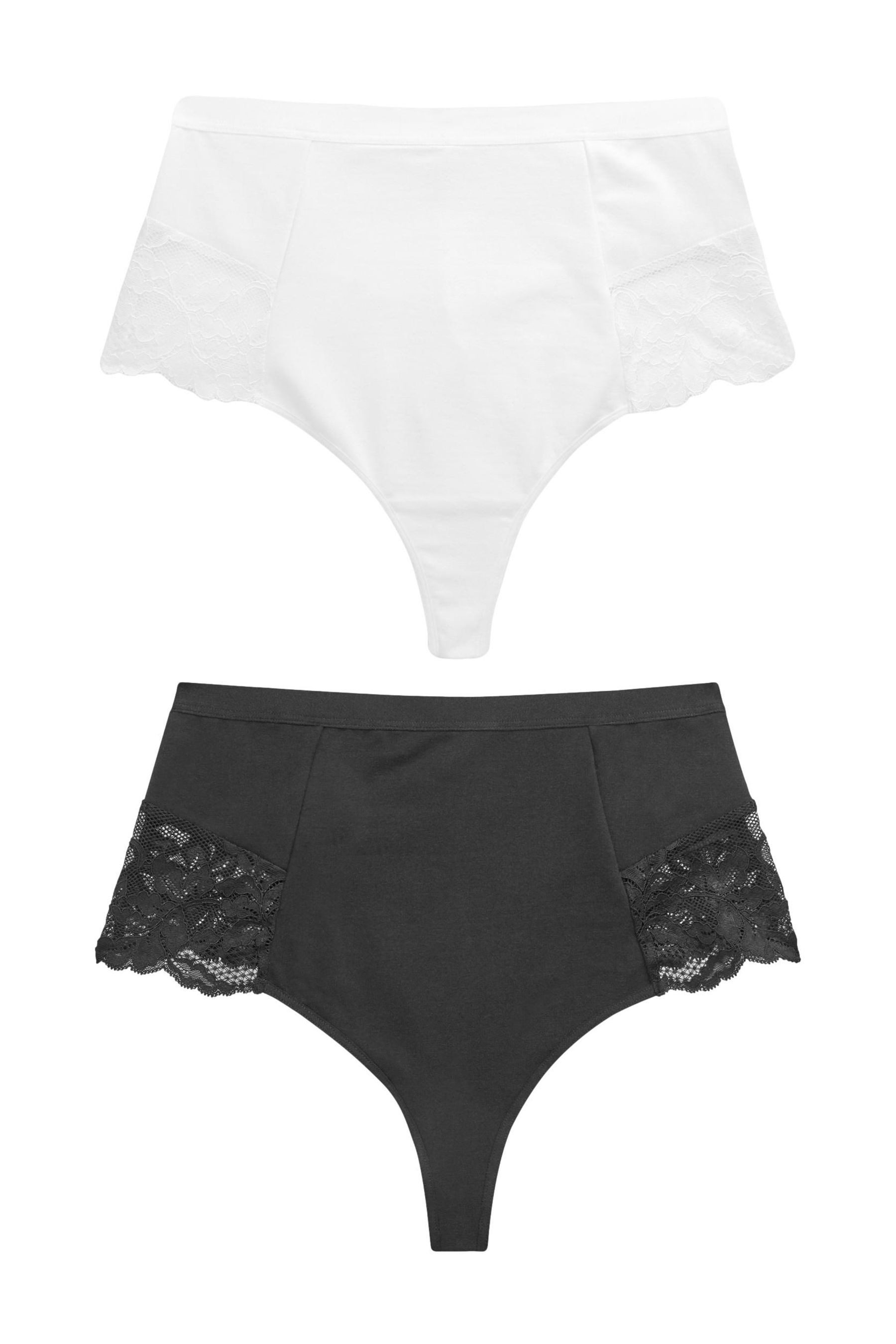 Formstring Figurformende Tanga-Slips aus Baumwolle