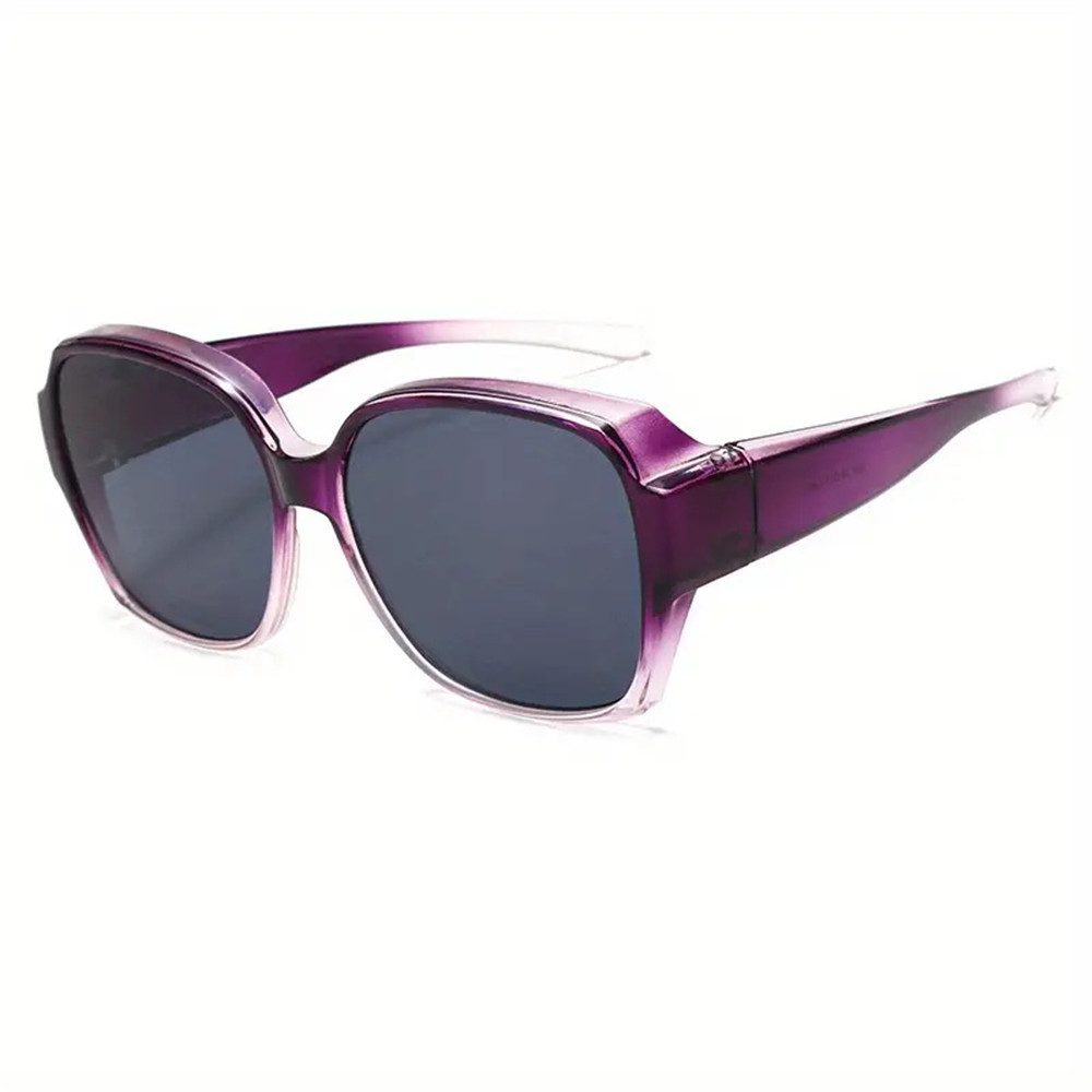 RefinedFlare Sonnenbrille Modische Rundum-Sonnenschutzbrille für Damen und Herren Geeignet als Blendschutz beim Autofahren, Reiten und Angeln.