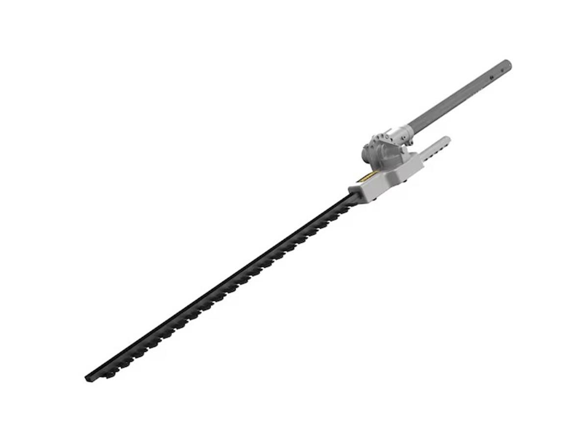 DeWalt Heckenschere Flexvolt Aufsatz fuer DCMAS57, 55 cm Schwertlänge inkl. Gelenkkopf 135°