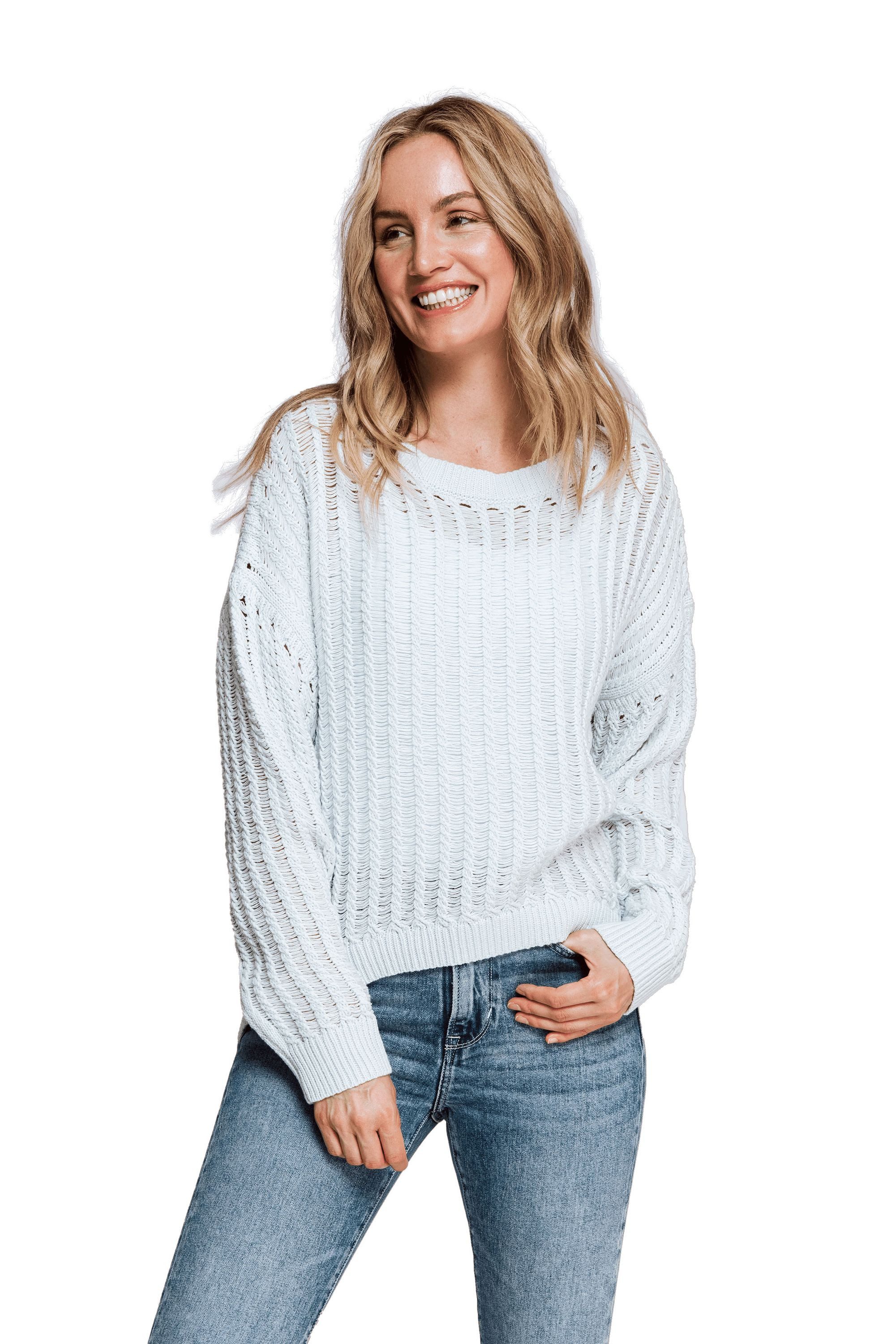 Strickpullover Pullover DARLEEN Mint Grün