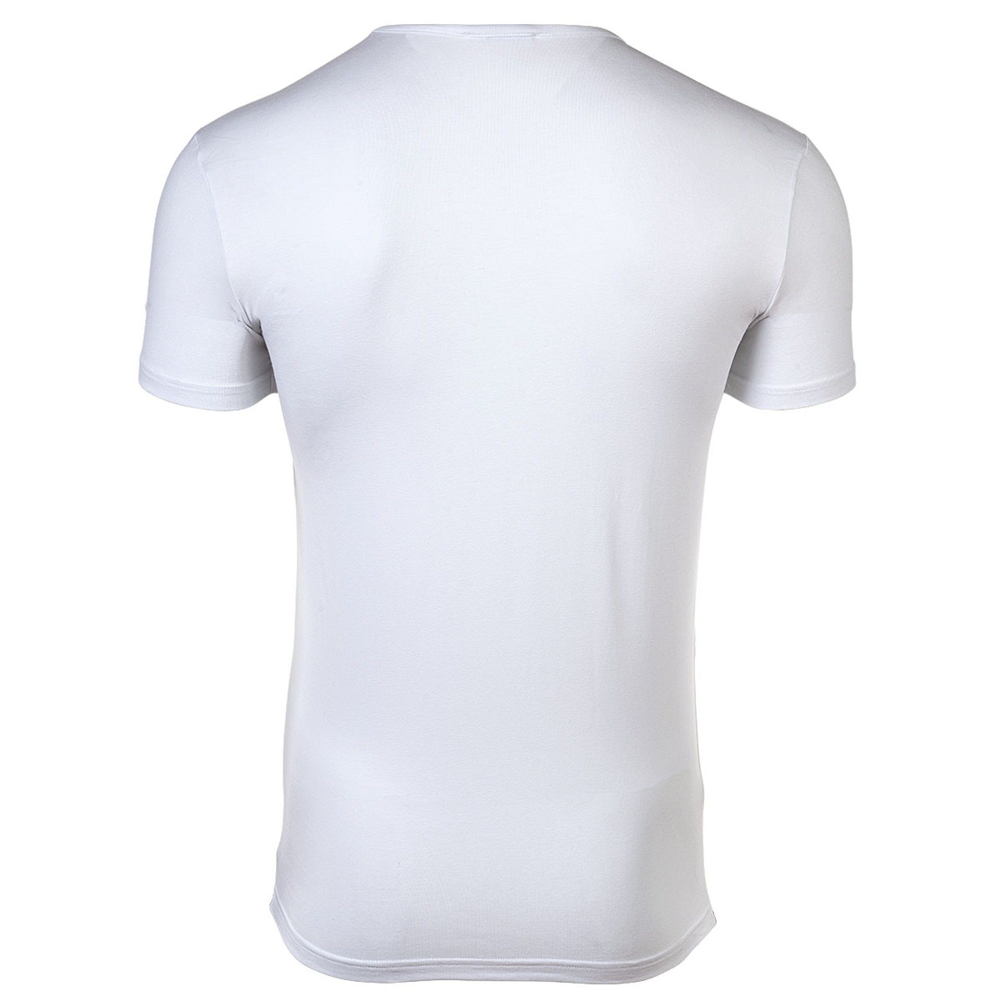 Versace T-Shirt Herren T-Shirt 2er Pack Baumwolle (Packung, 2er Pack)