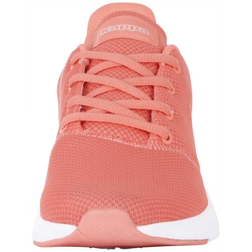 Kappa leichter Sohle coral-white Sneaker mit besonders