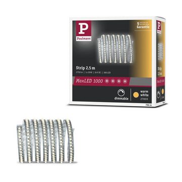 Paulmann LED Stripe LED Strip in Silber 32W 2750lm, 1-flammig, LED Streifen