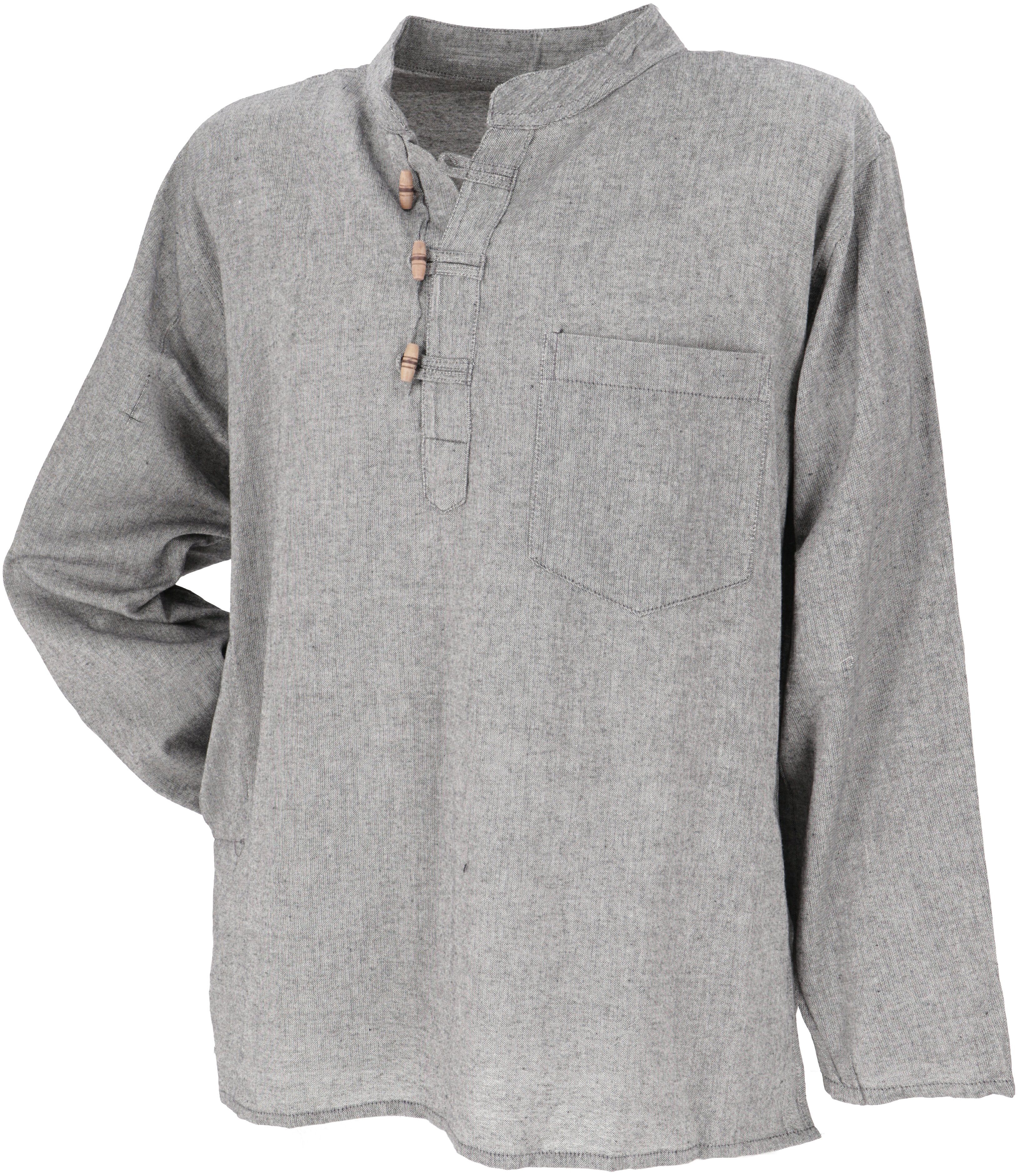 Guru-Shop Hemd & Shirt Nepal Fischerhemd, Goa Hippie Hemd, Yogahemd,.. Ethn günstig online kaufen